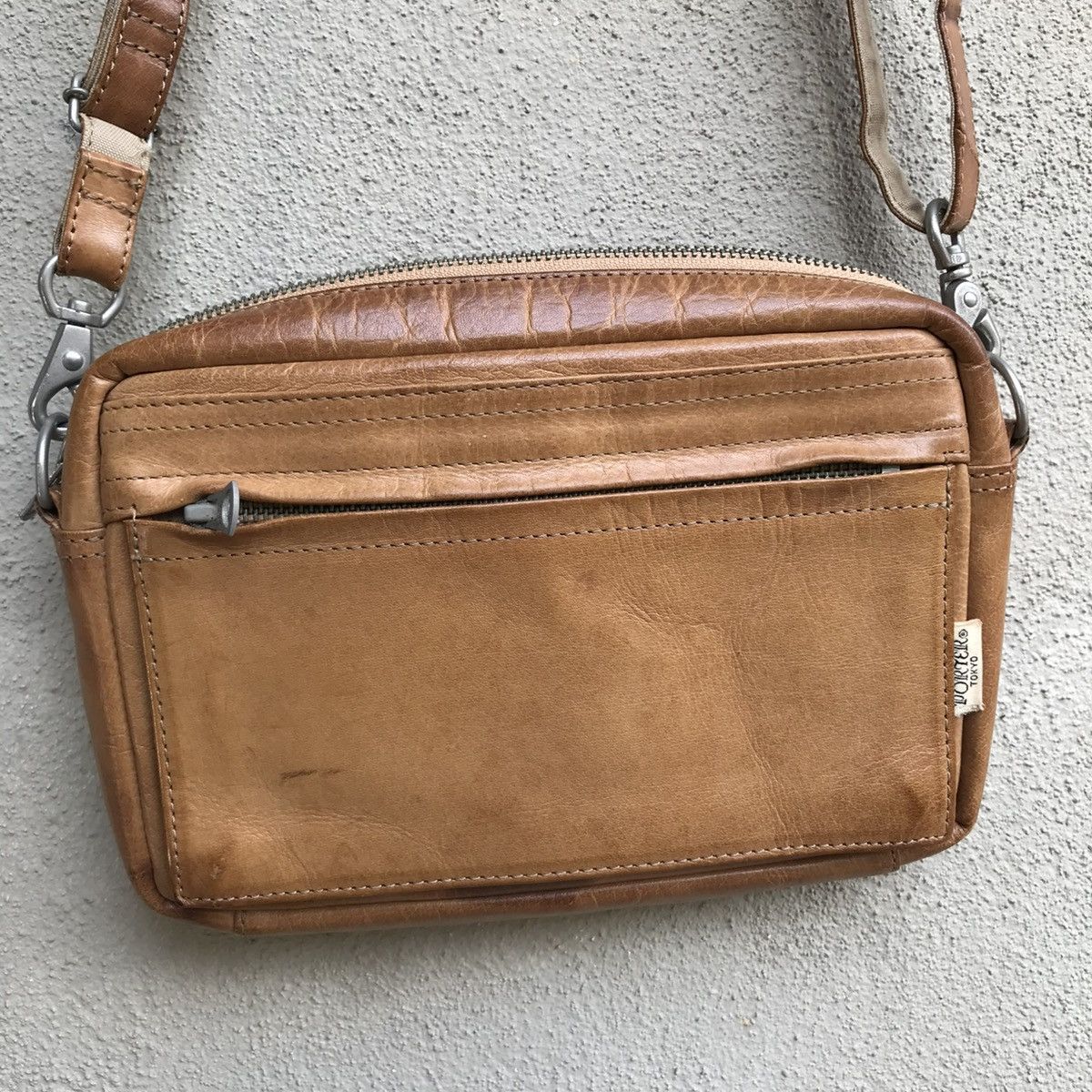 Porter Porter Leather Square Shoulder Bag Size ONE SIZE - 3 Thumbnail