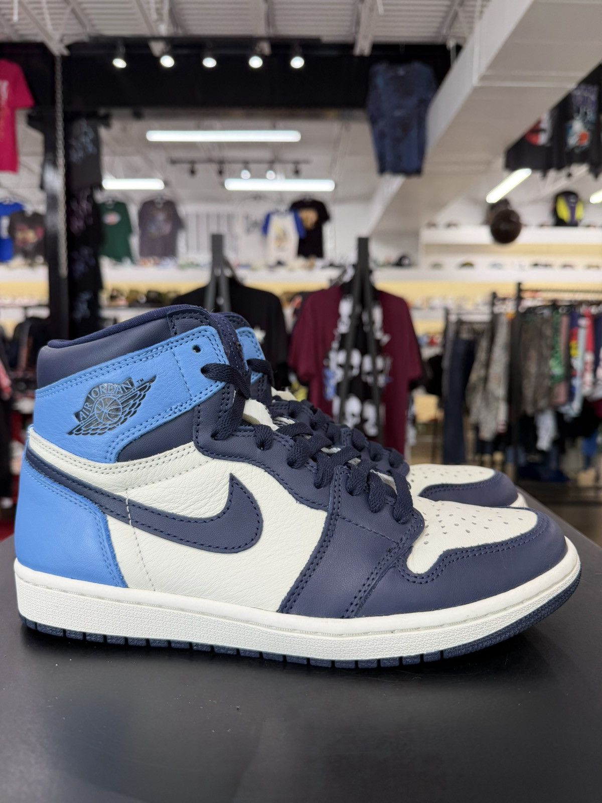 Jordan Brand Air Jordan 1 Obsidian Size 8 (2019) Size US 8 / EU 41 - 6 Thumbnail