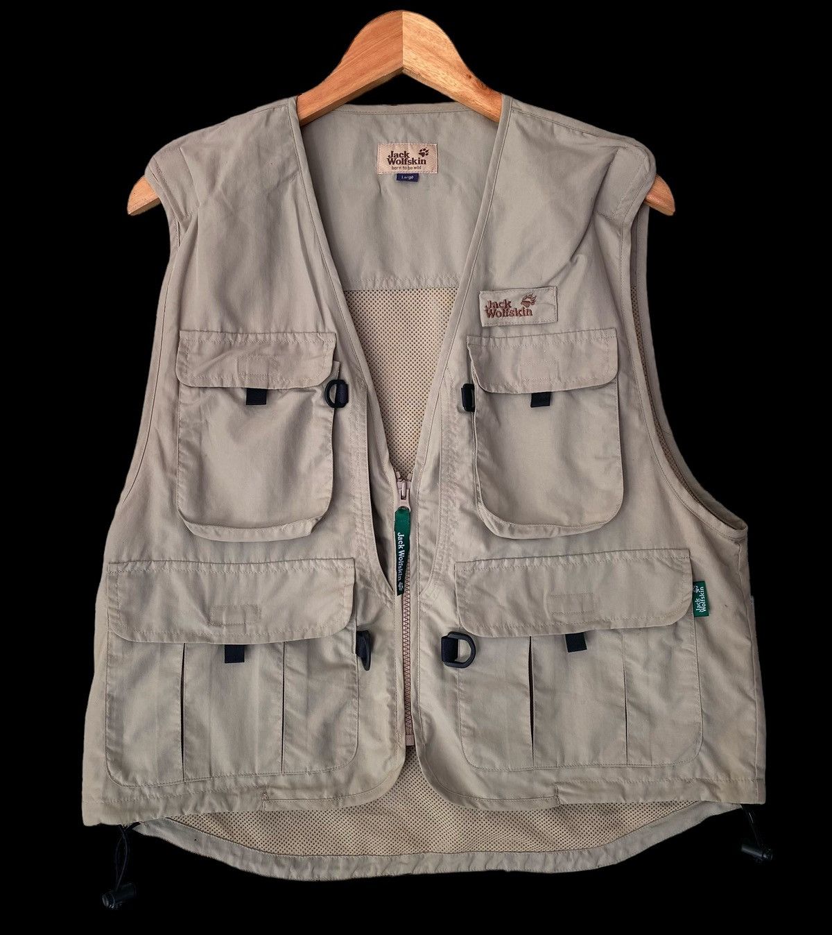 Jack Wolfskin × Vintage JACK WOLFSKINS Pocket Vest Size US L / EU 52-54 / 3 - 1 Thumbnail