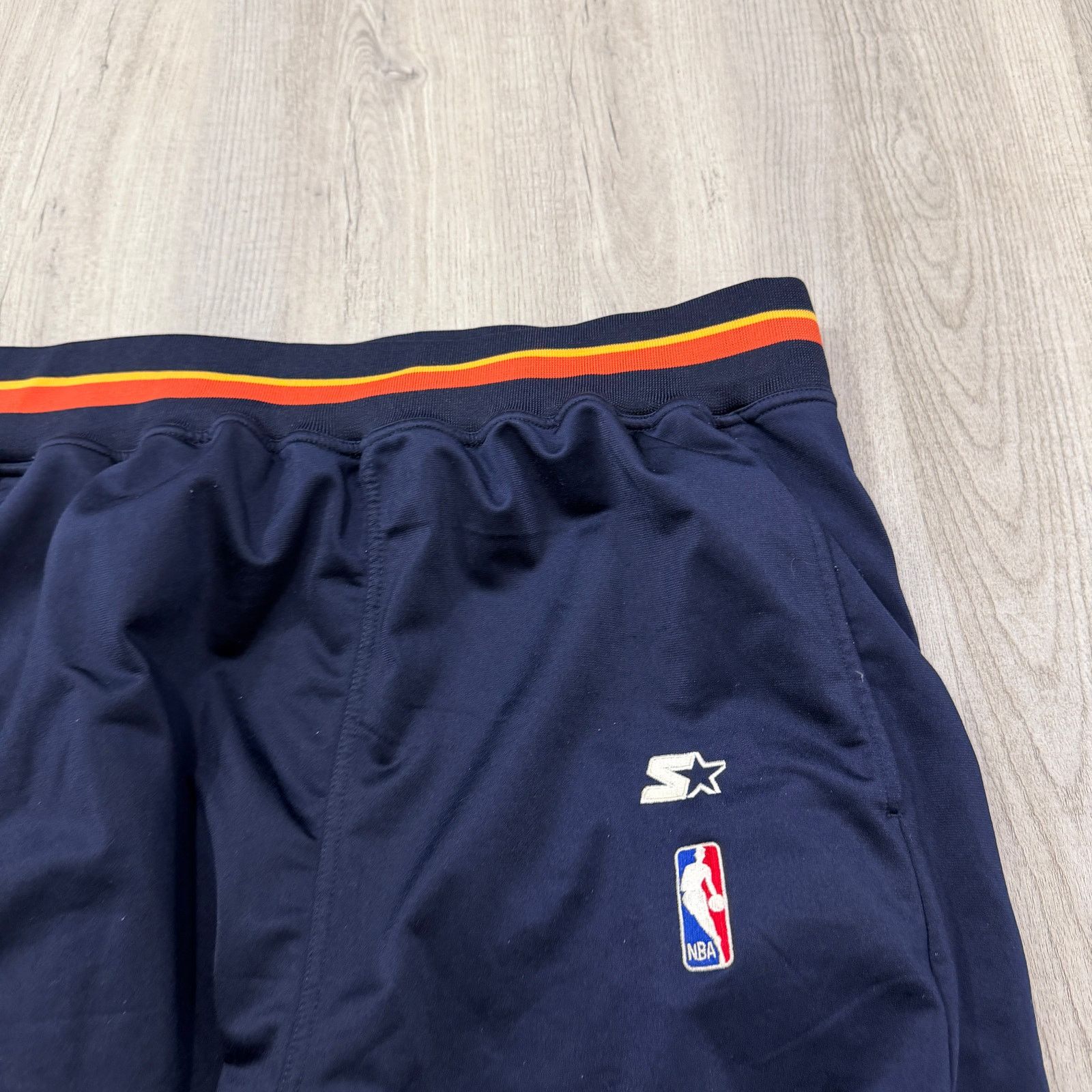 Vintage Vintage Starter NBA Tear Away Warm Up Pants Men's XL Blue Size US 36 / EU 52 - 3 Thumbnail