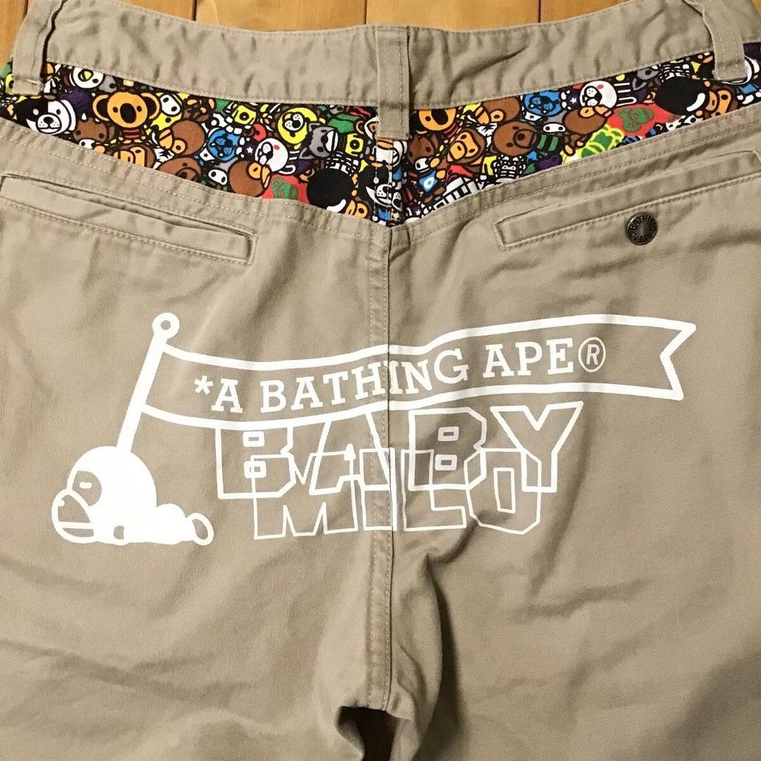 Bape BAPE Milo Animal Safari Shorts a bathing ape NIGO ★size M Size US 32 / EU 48 - 3 Thumbnail