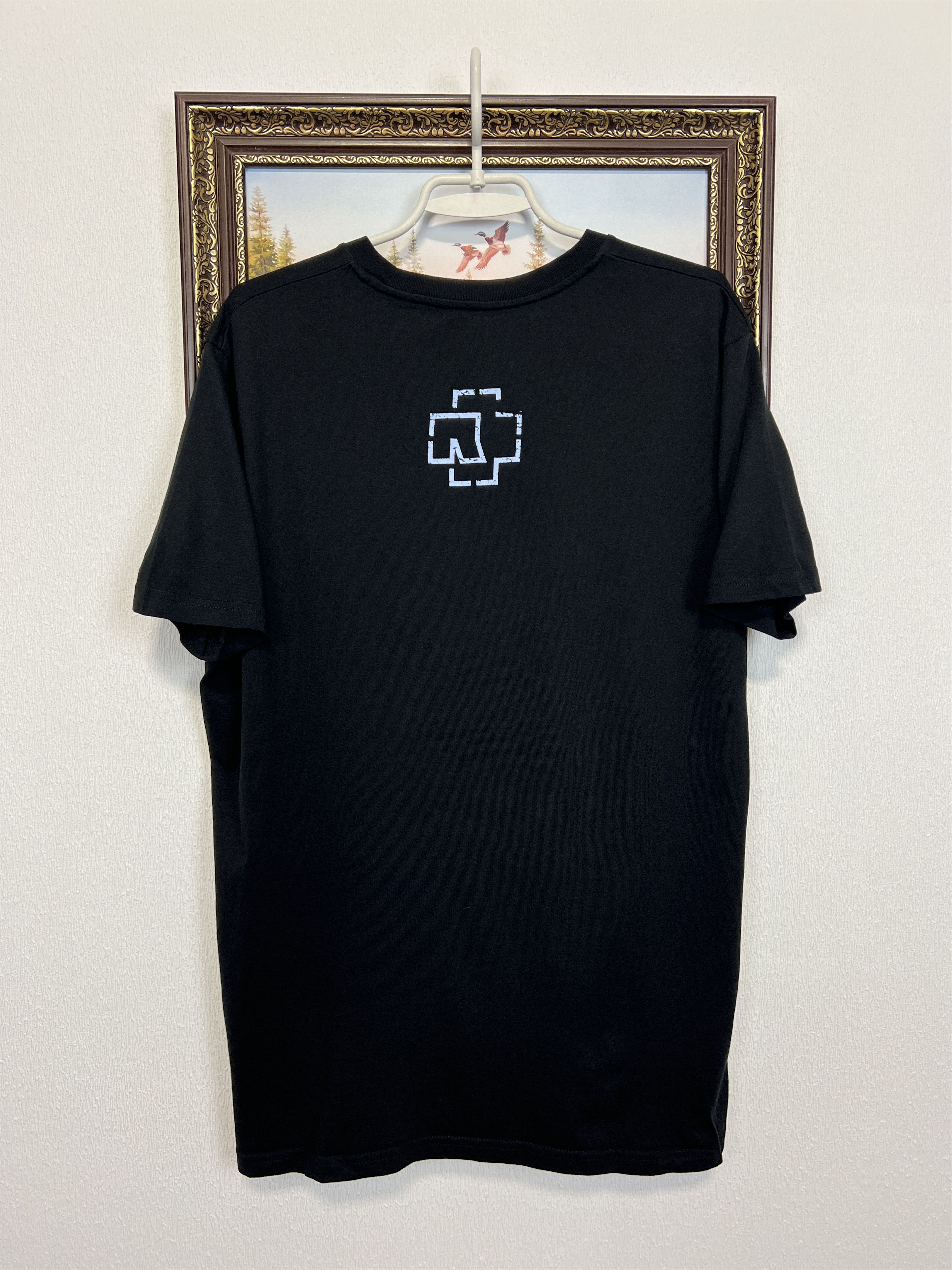 Vintage Rammstein Rosenrot Band Shirt Over Print Tee Rare Jersey Size US XL / EU 56 / 4 - 7 Thumbnail