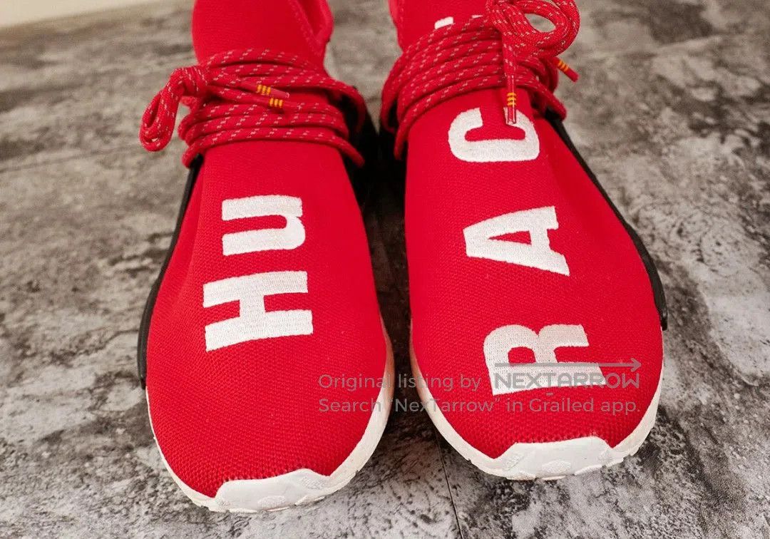 Pharrell Adidas x Pharrell Human Race NMD. Size US 9.5 / EU 42-43 - 4 Thumbnail