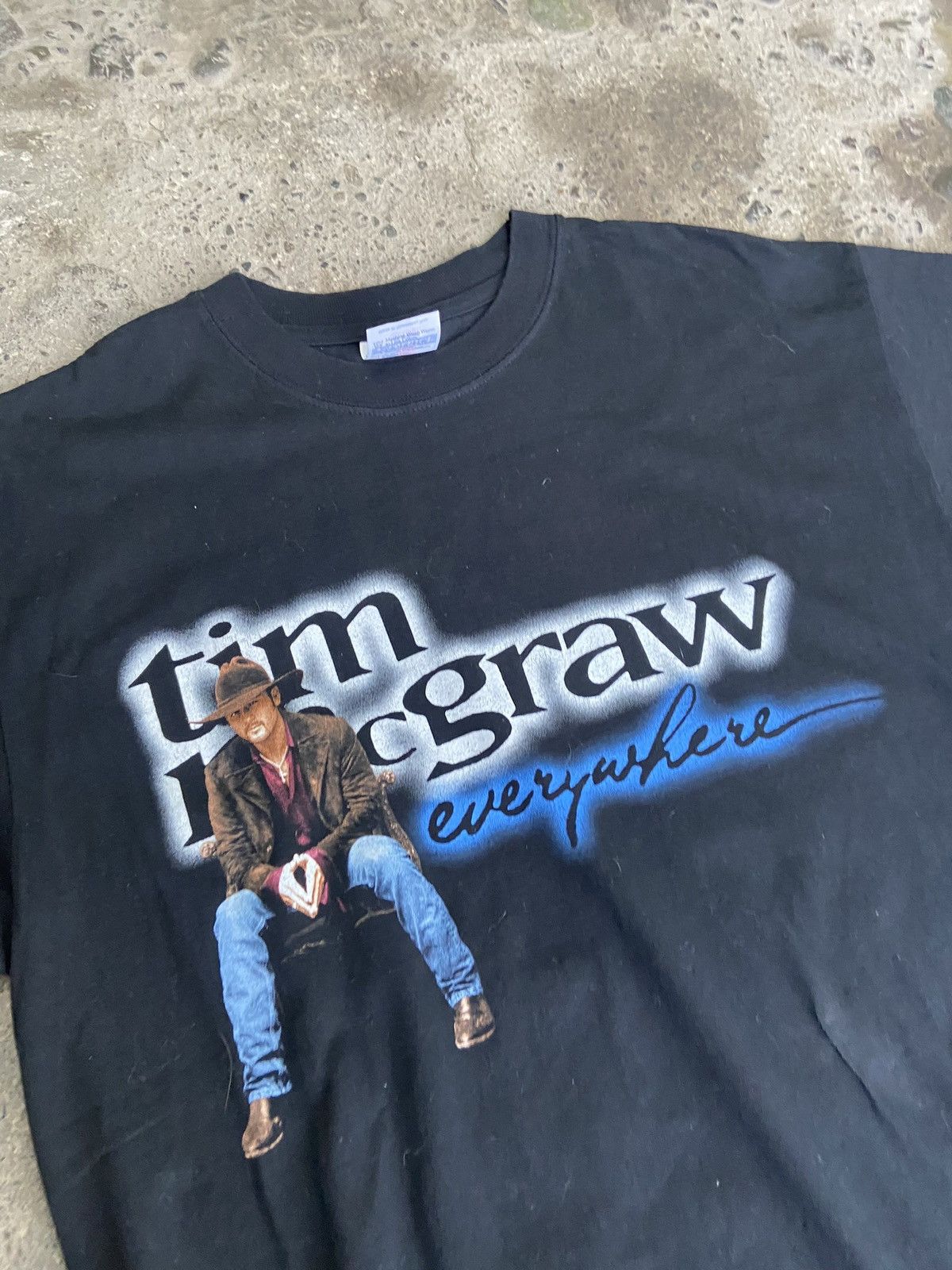 Band Tees Vintage Tim mc graw T shirt Size US L / EU 52-54 / 3 - 2 Thumbnail