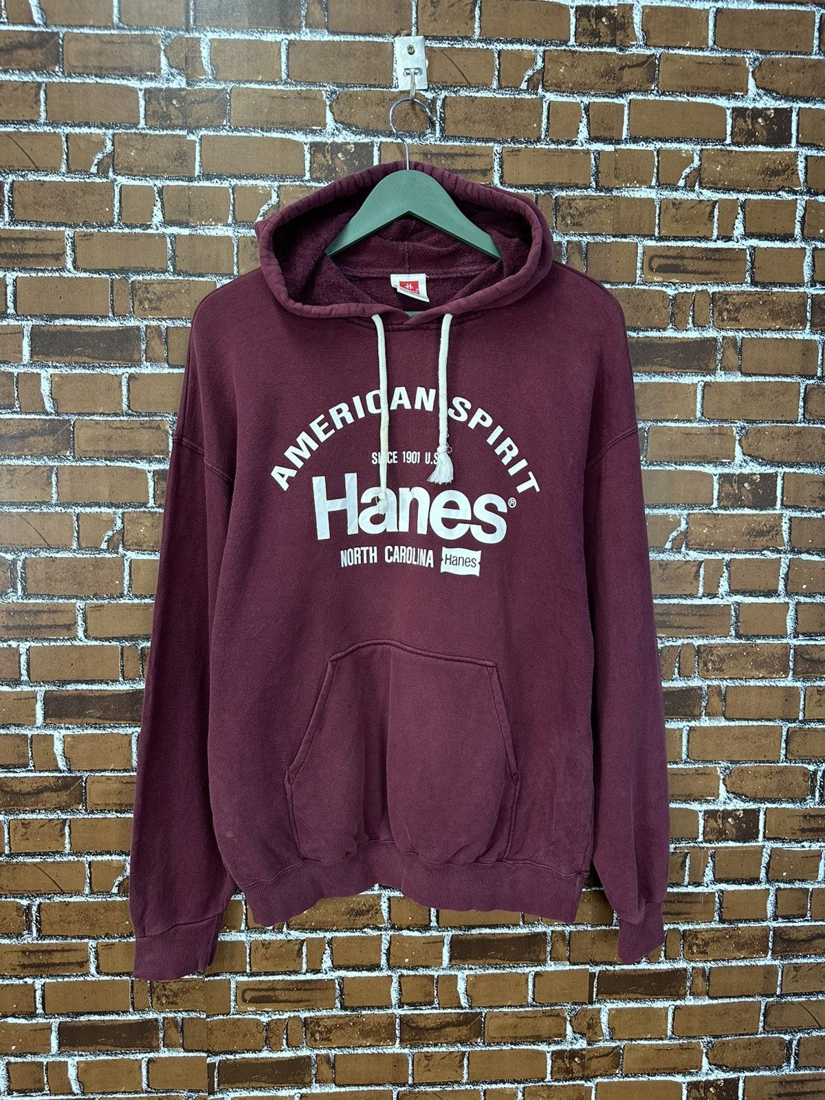 Hanes Vintage Hanes Promo Hoodie Z319 Size US L / EU 52-54 / 3 - 1 Thumbnail