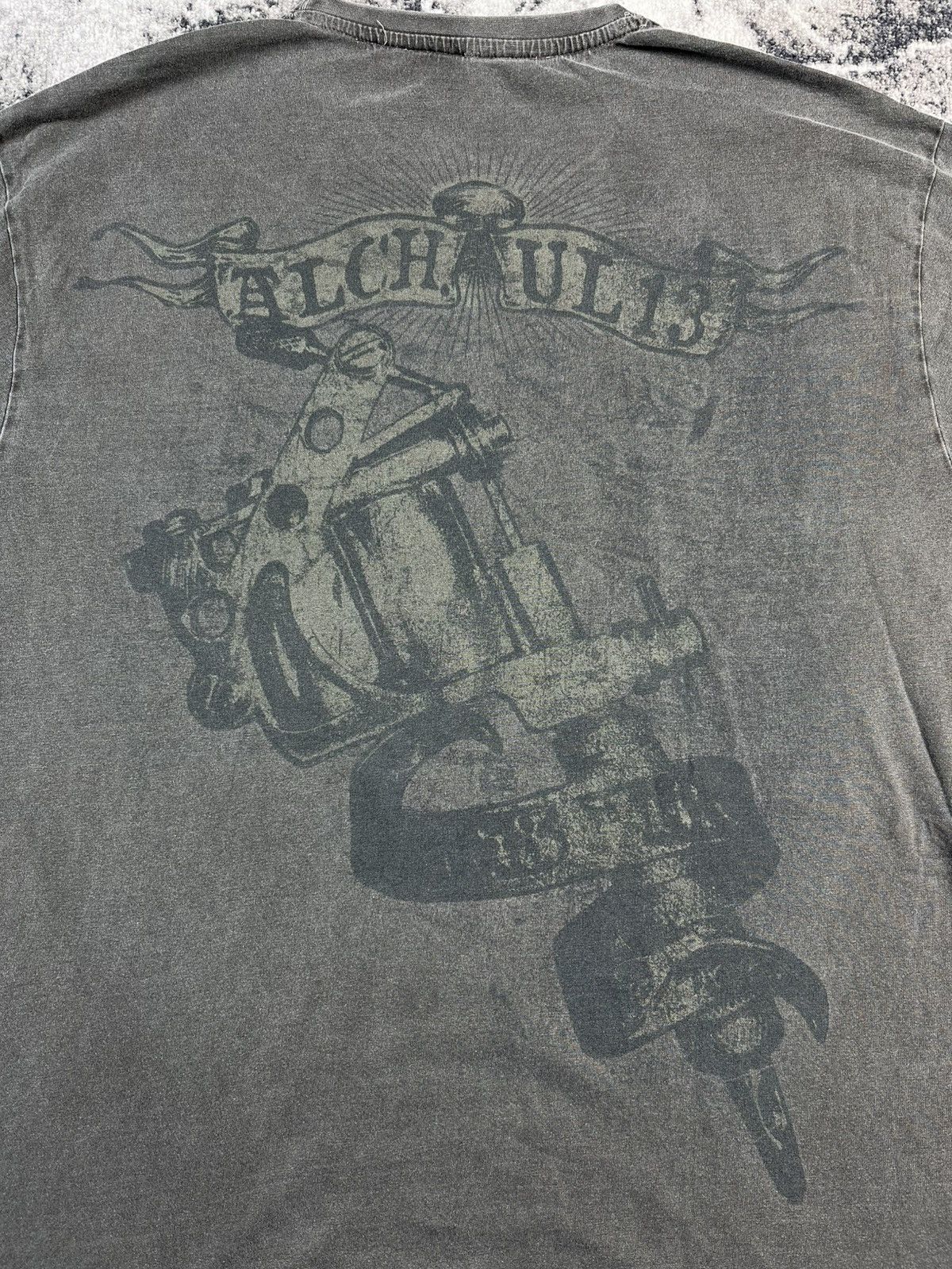 Alchemy Equipment Alchemy England Skull Graphic T Shirt Vintage Style XL Size US XL / EU 56 / 4 - 10 Thumbnail
