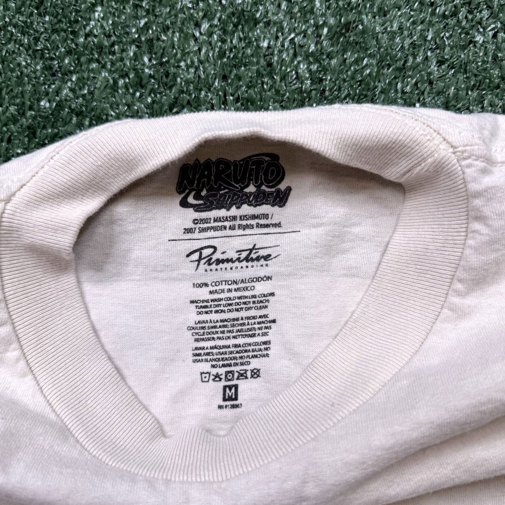 Primitive Primitive Apparel Shirt Adult XL Brown Short Sleeve Naruto Hatake Kakashi Graphic Print Tee Mens Size US XL / EU 56 / 4 - 2 Thumbnail