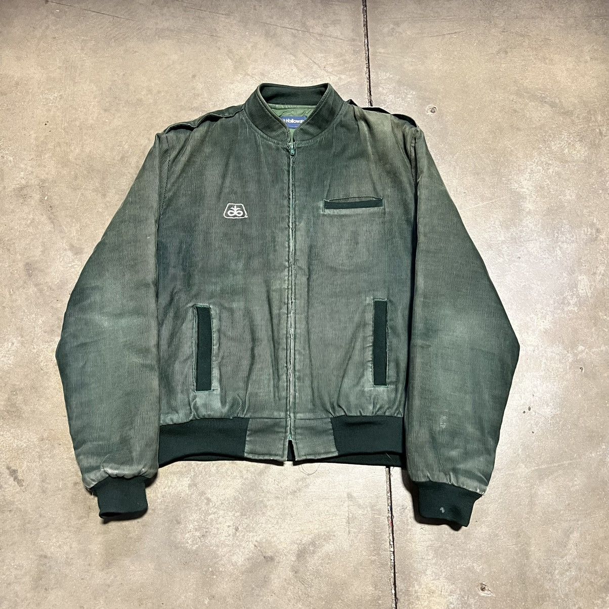 Vintage Vintage 80s Corduroy Jacket Zip Up Faded Lightweight USA Size US L / EU 52-54 / 3 - 6 Thumbnail