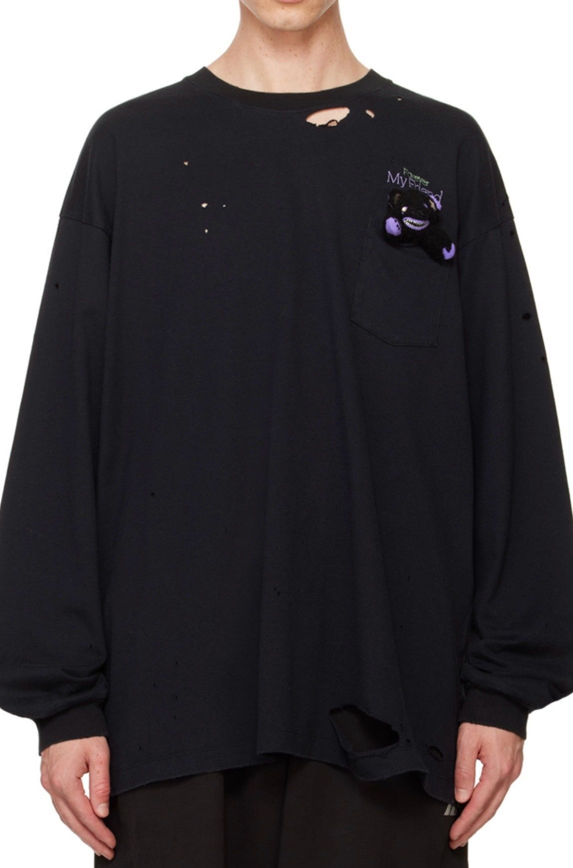 Doublet 17/23 RARE spider shibori pleated spiked stretch top | Grailed