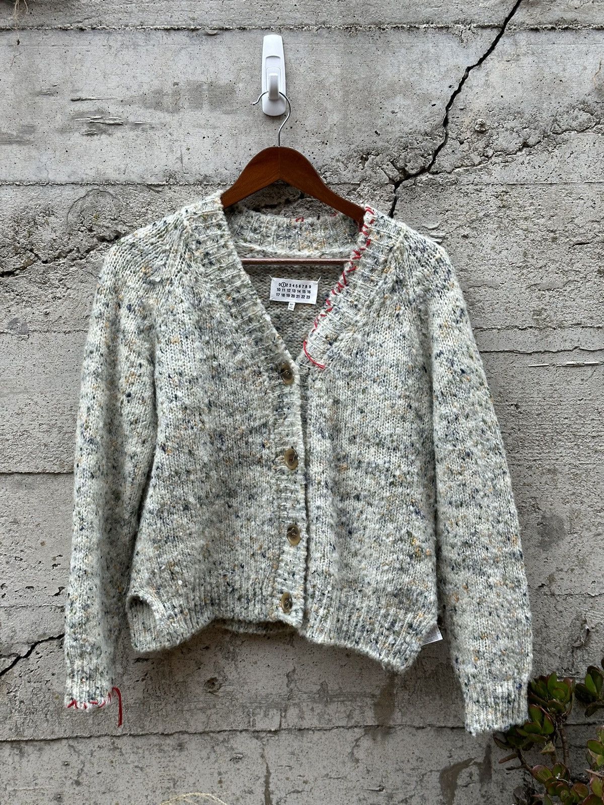 Maison Margiela RARE GRAIL Maison Margiela raw stitched sweater Size US M / EU 48-50 / 2 - 2 Thumbnail