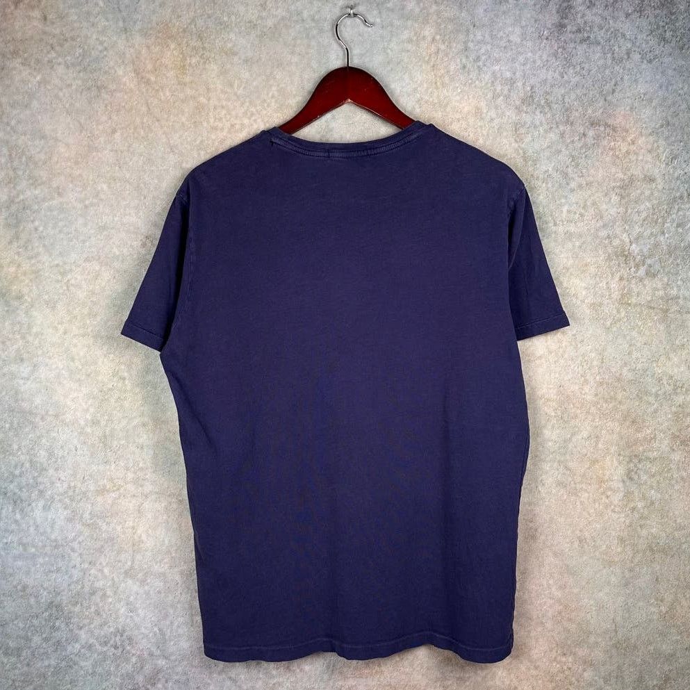 Polo Ralph Lauren × Vintage Polo Ralph Lauren Sailing T Shirt Lg 1993 Vintage Navy Blue Size US L / EU 52-54 / 3 - 6 Thumbnail