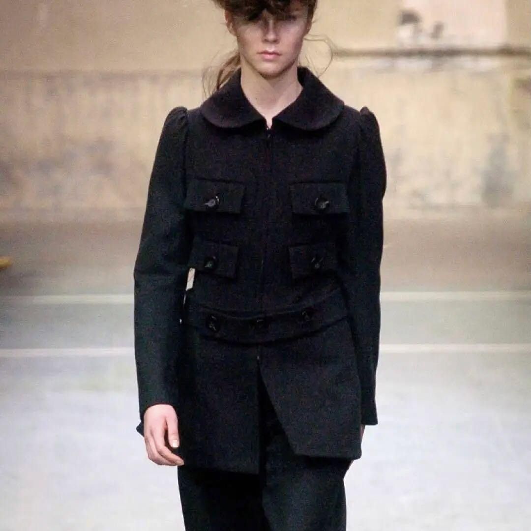 Yohji Yamamoto Yohji Yamamoto 2005AW wool Jacket Size L / US 10 / IT 46 - 2 Thumbnail