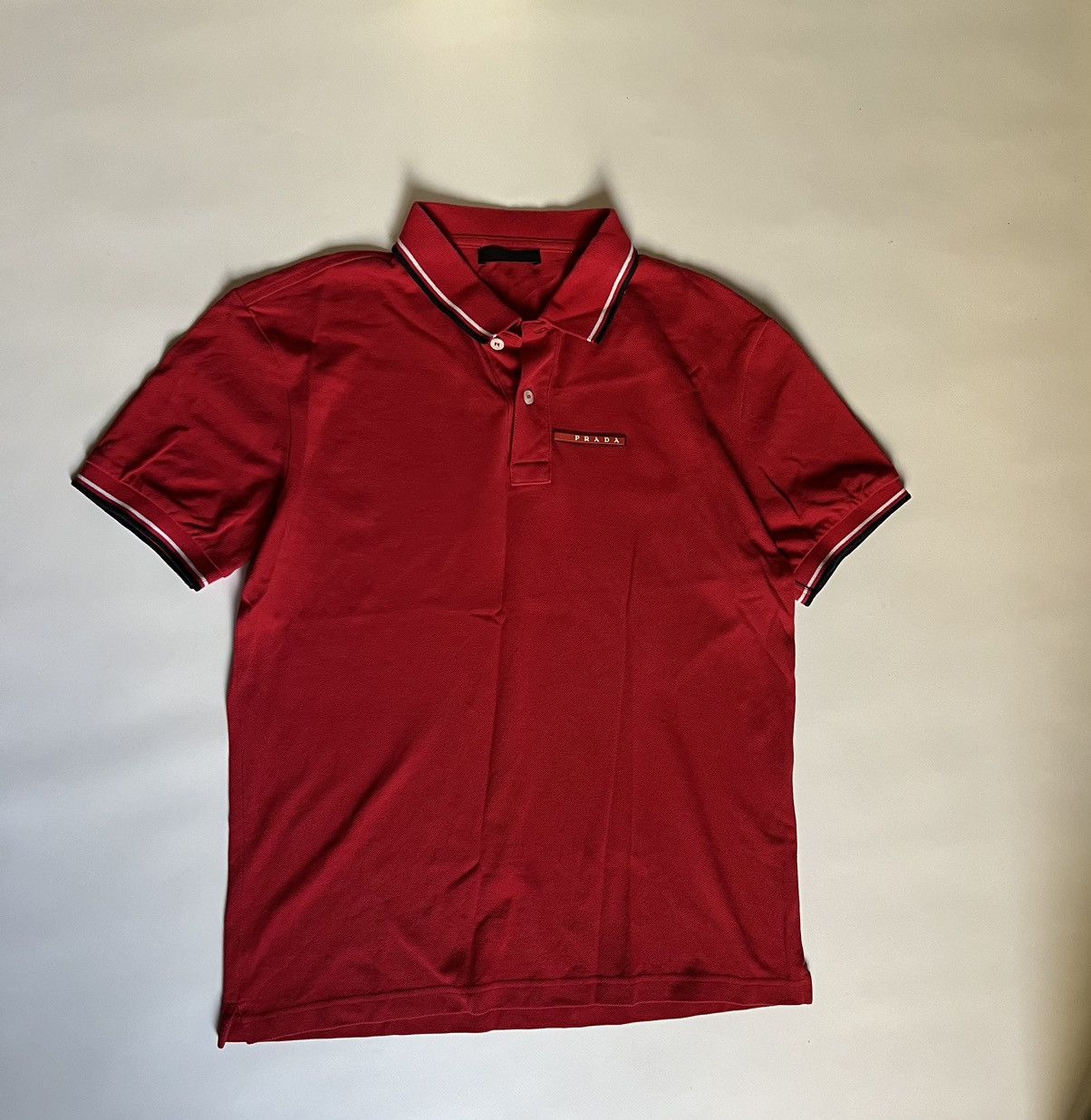 Prada × Vintage PRADA polo Size US M / EU 48-50 / 2 - 2 Thumbnail