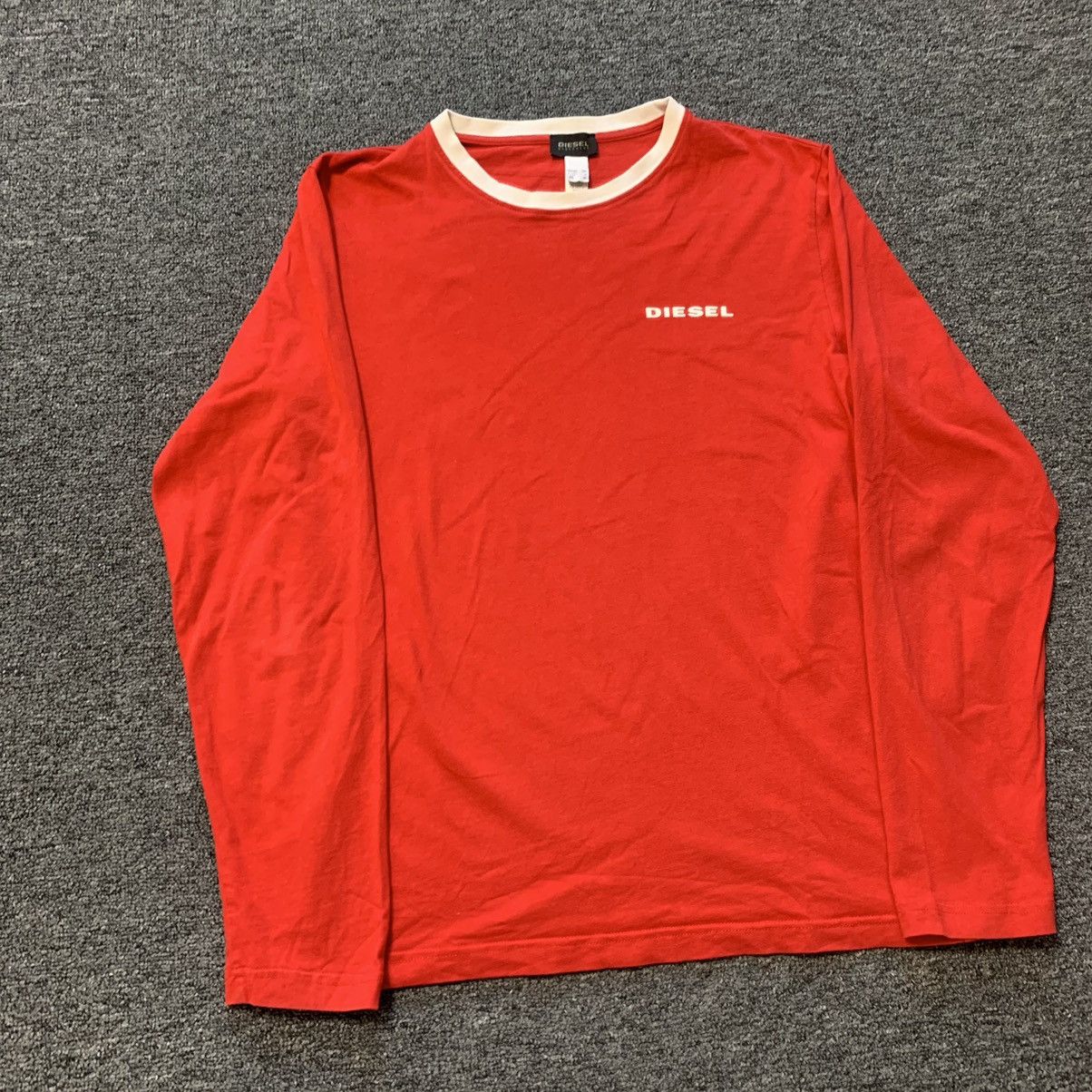 Diesel Vintage Diesel y2k Big Logo T-Shirt Size US M / EU 48-50 / 2 - 2 Thumbnail