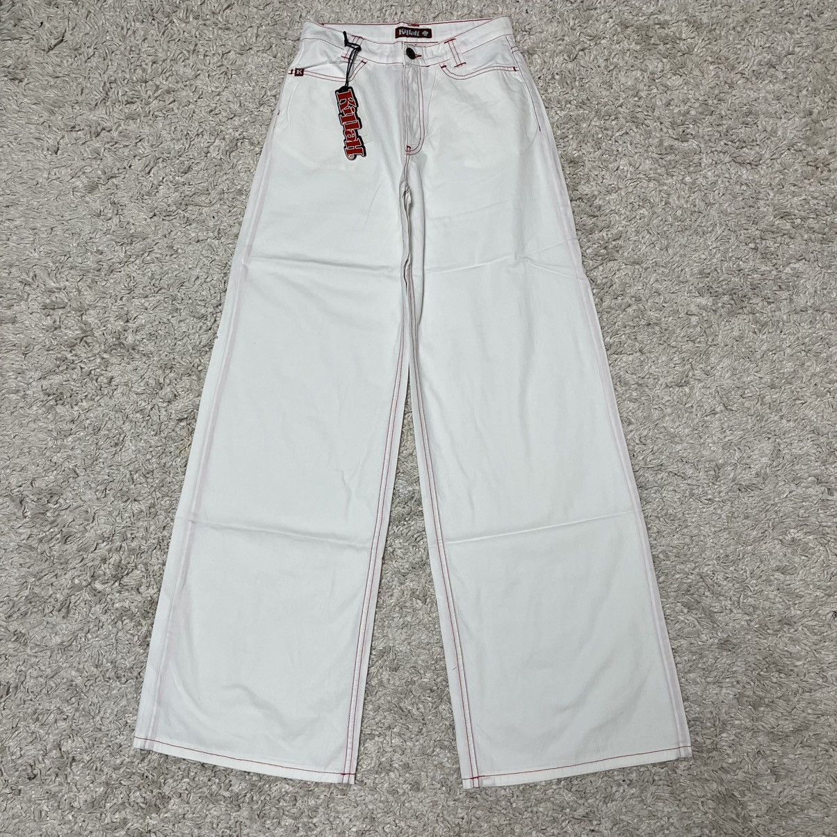 Miss Sixty DEADSTOCK 2000s Killah by Miss Sixty Wide Baggy Skater Pants Size 27" / US 4 / IT 40 - 1 Thumbnail