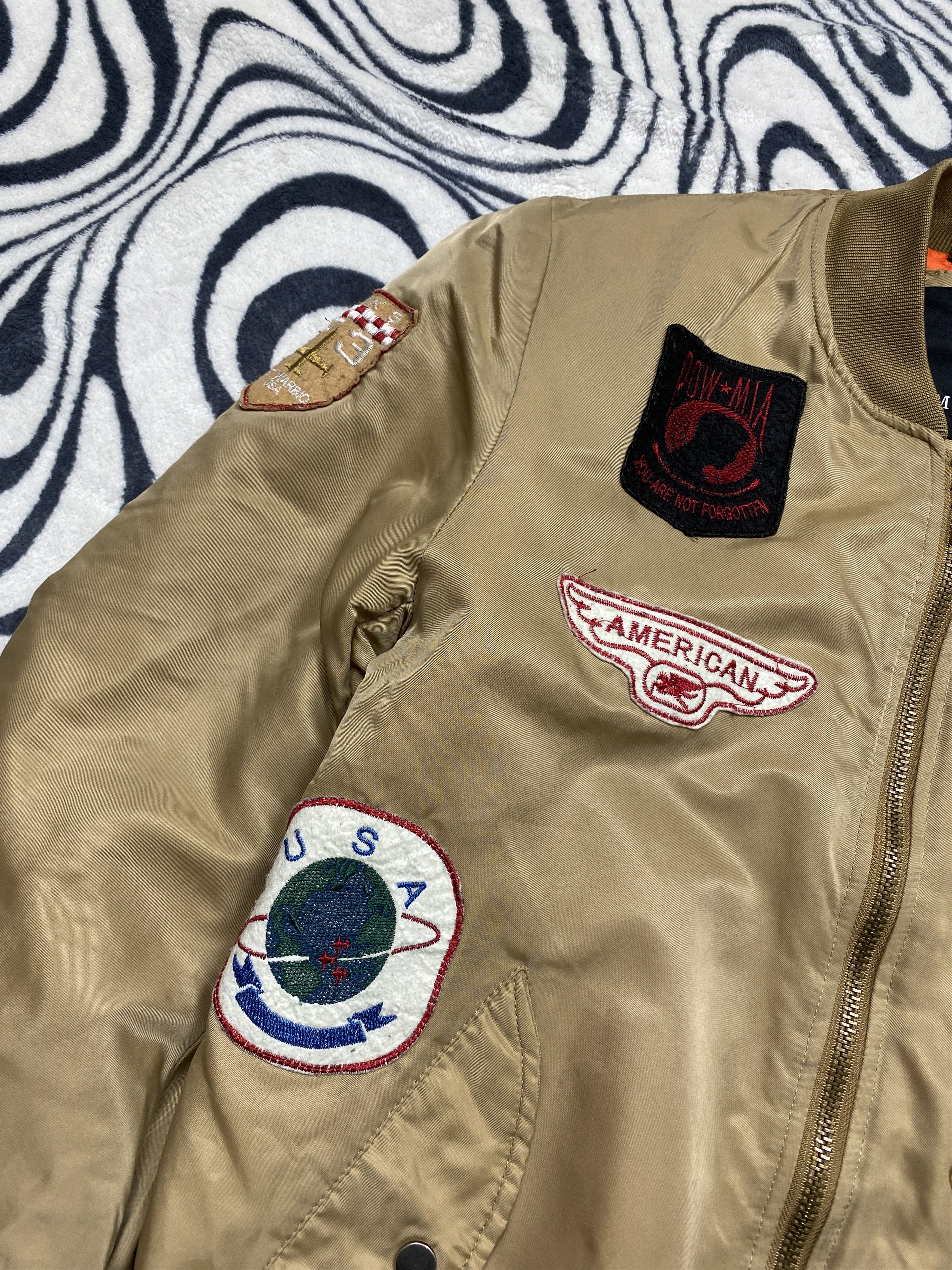 20471120 Avant Garde Mens Bomber Jacket Size US XL / EU 56 / 4 - 4 Thumbnail