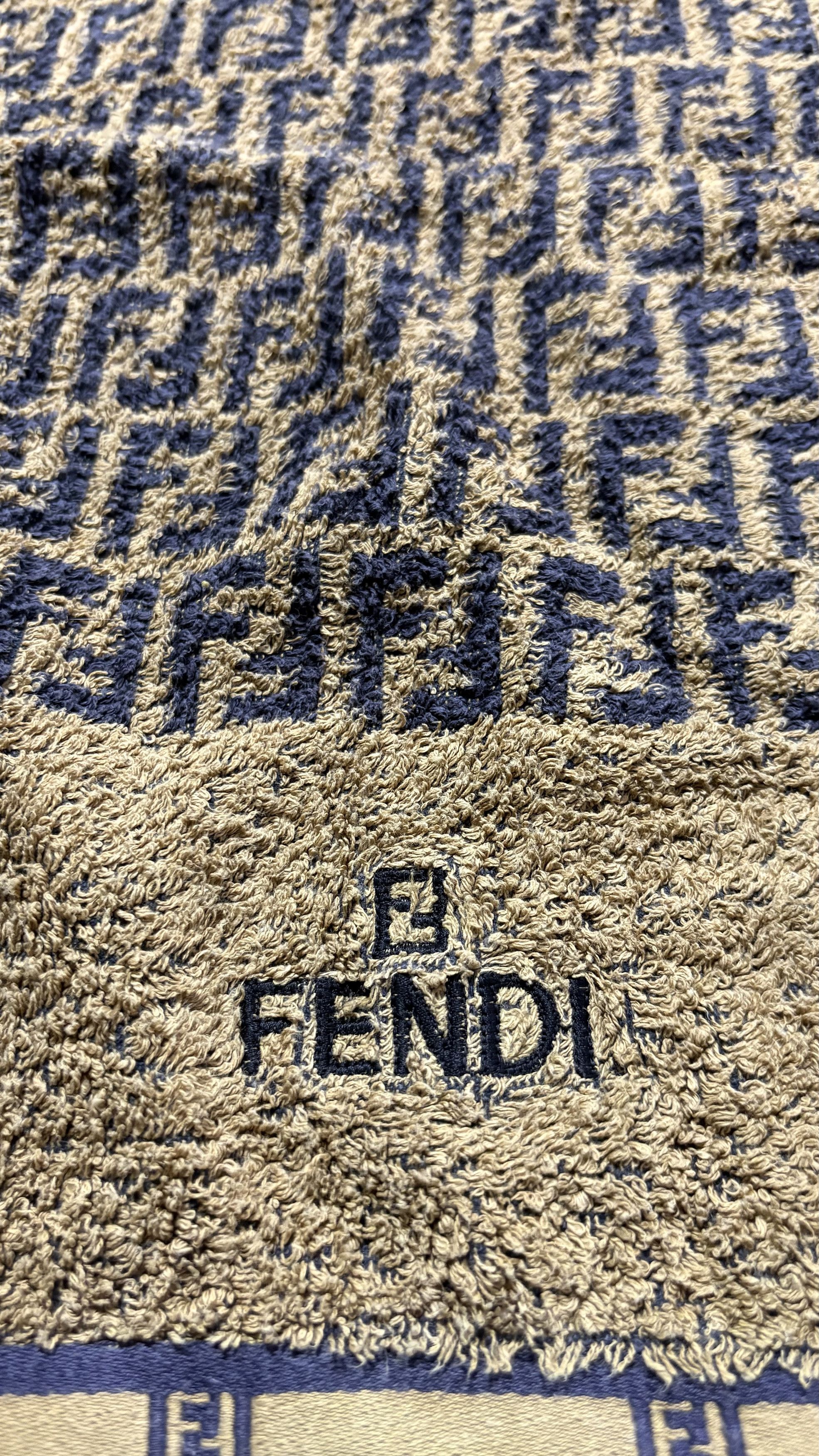 Fendi fendi teleria monogram towel Size ONE SIZE - 5 Thumbnail