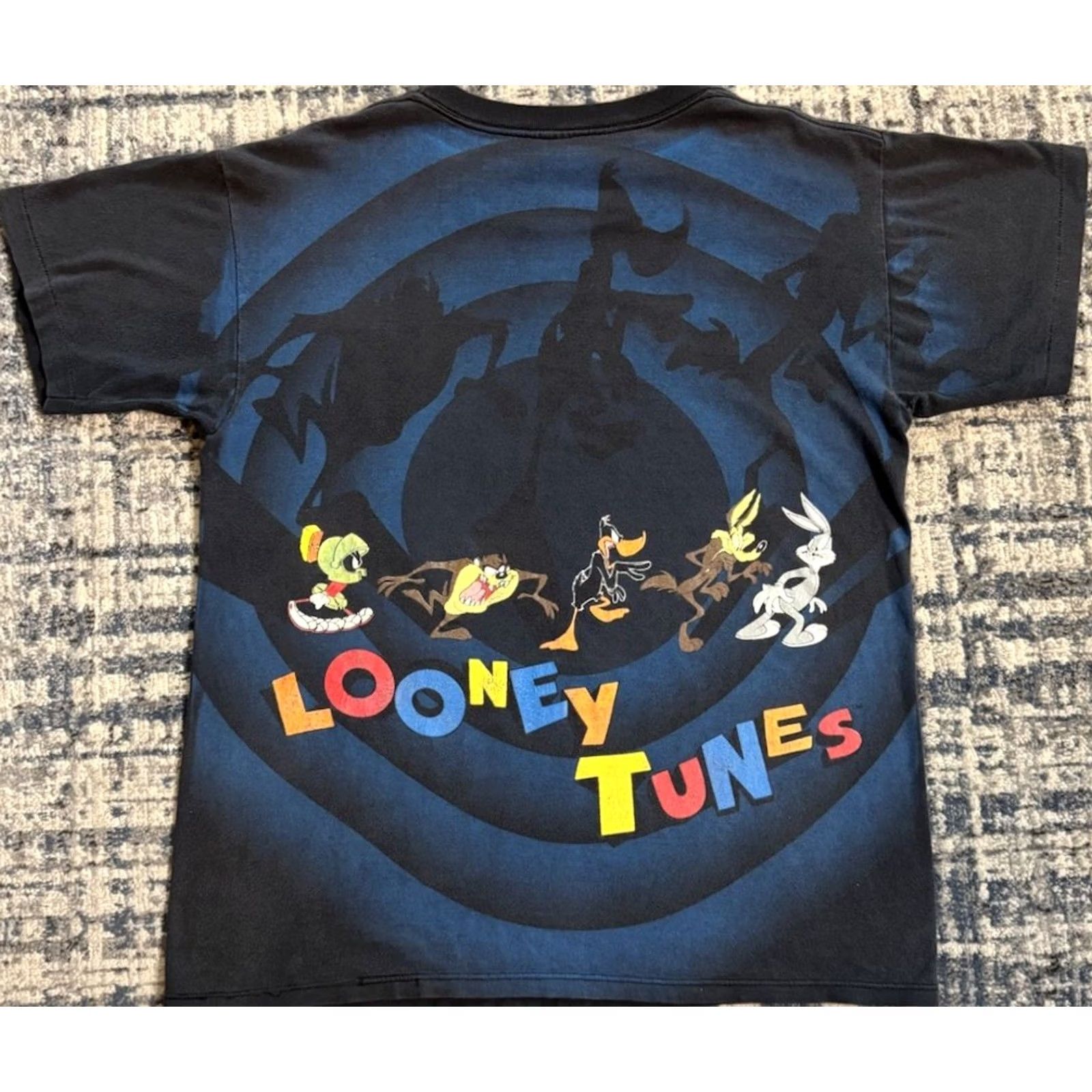 Vintage VINTAGE Wild Oats Looney Tunes Shirt Sz L Double Sided All Over Print USA 1992 T Tour Size US L / EU 52-54 / 3 - 5 Thumbnail