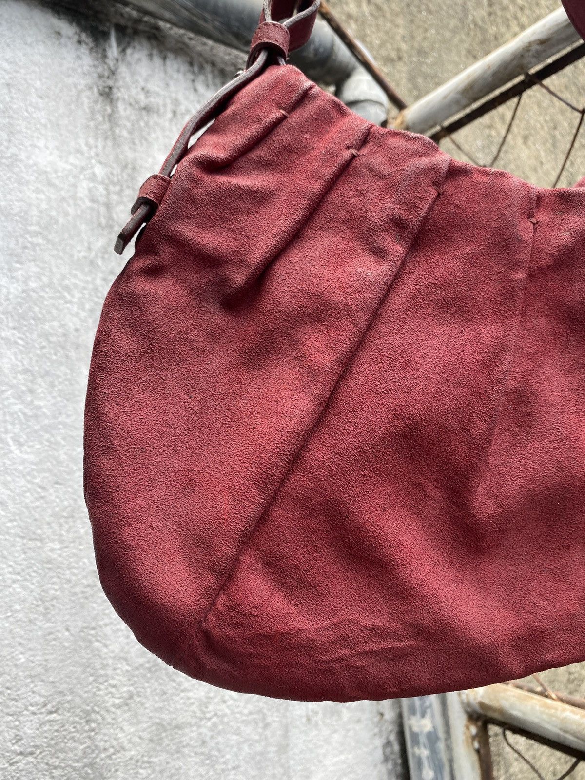 Yves Saint Laurent Rare Yves Saint Laurent - Tom Ford - Burgundy Mombasa Hobo Size ONE SIZE - 11 Thumbnail