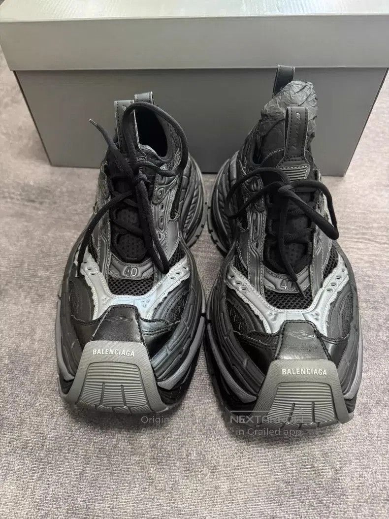 Balenciaga Balenciaga 25 Platform Retro Thick Sole Sneakers-yf. Size US 10 / EU 43 - 2 Thumbnail