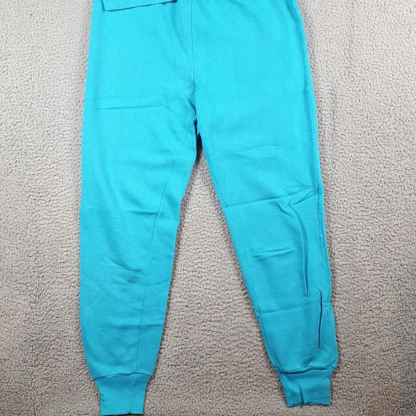 Vintage Vintage 80s Pannill Tracksuit Women M Blue 2 Piece Crewneck Sweatshirt Sweatpants Set Gym Workout 4 Size 32" / US 10 / IT 46 - 5 Thumbnail