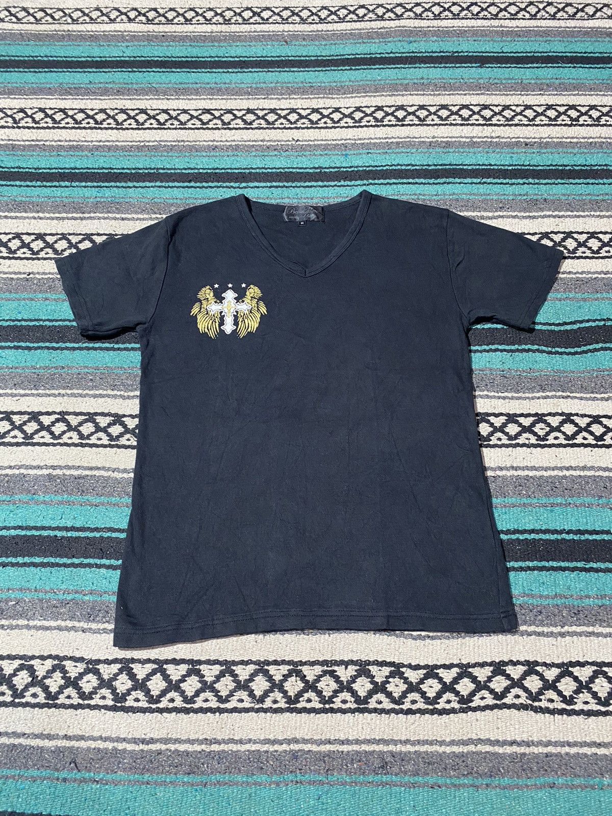 If Six Was Nine 2000s Beaumere - Vkei Cross Poem shirt Size US M / EU 48-50 / 2 - 2 Thumbnail