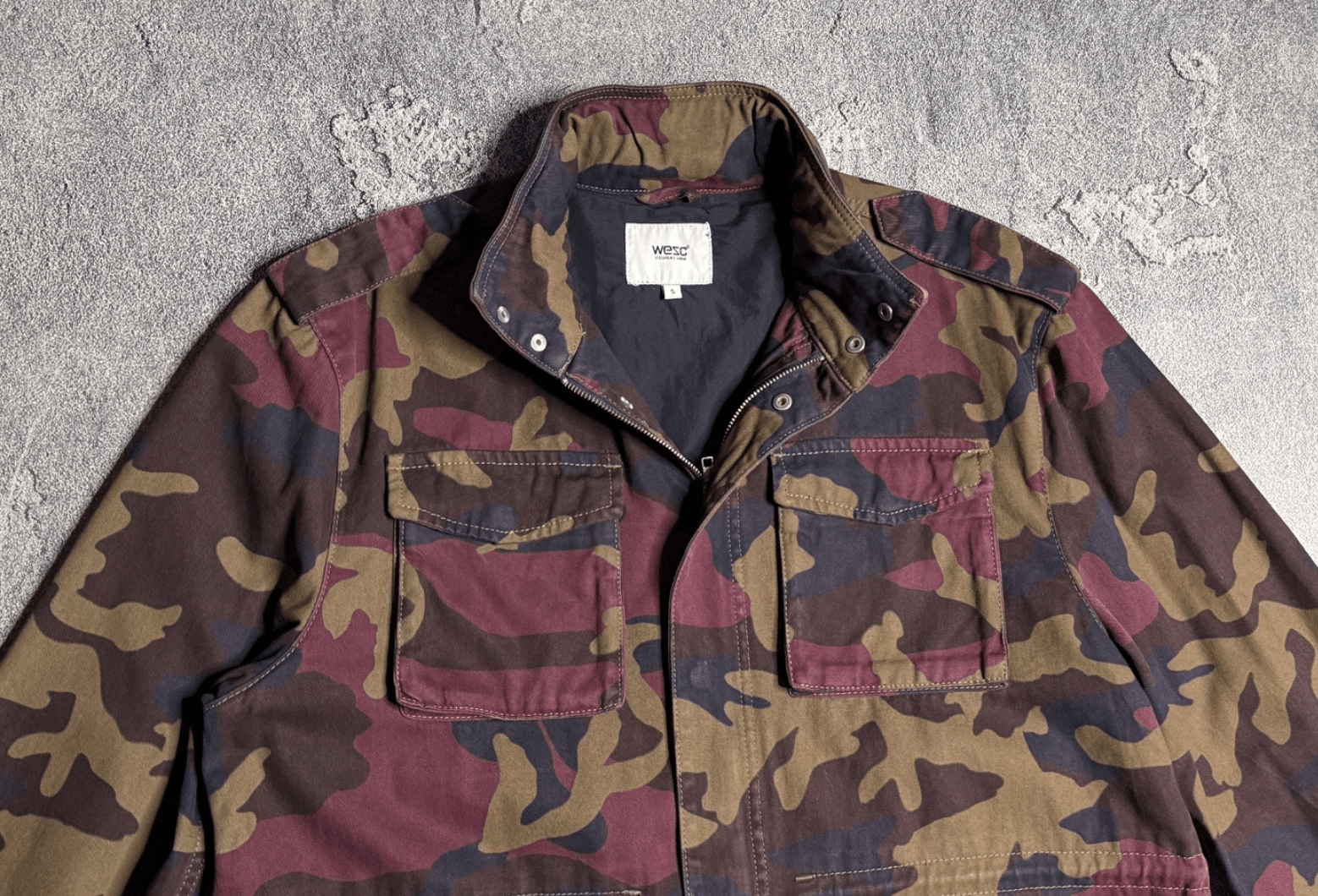 WeSC WESC military camo jacket S Size US S / EU 44-46 / 1 - 2 Thumbnail