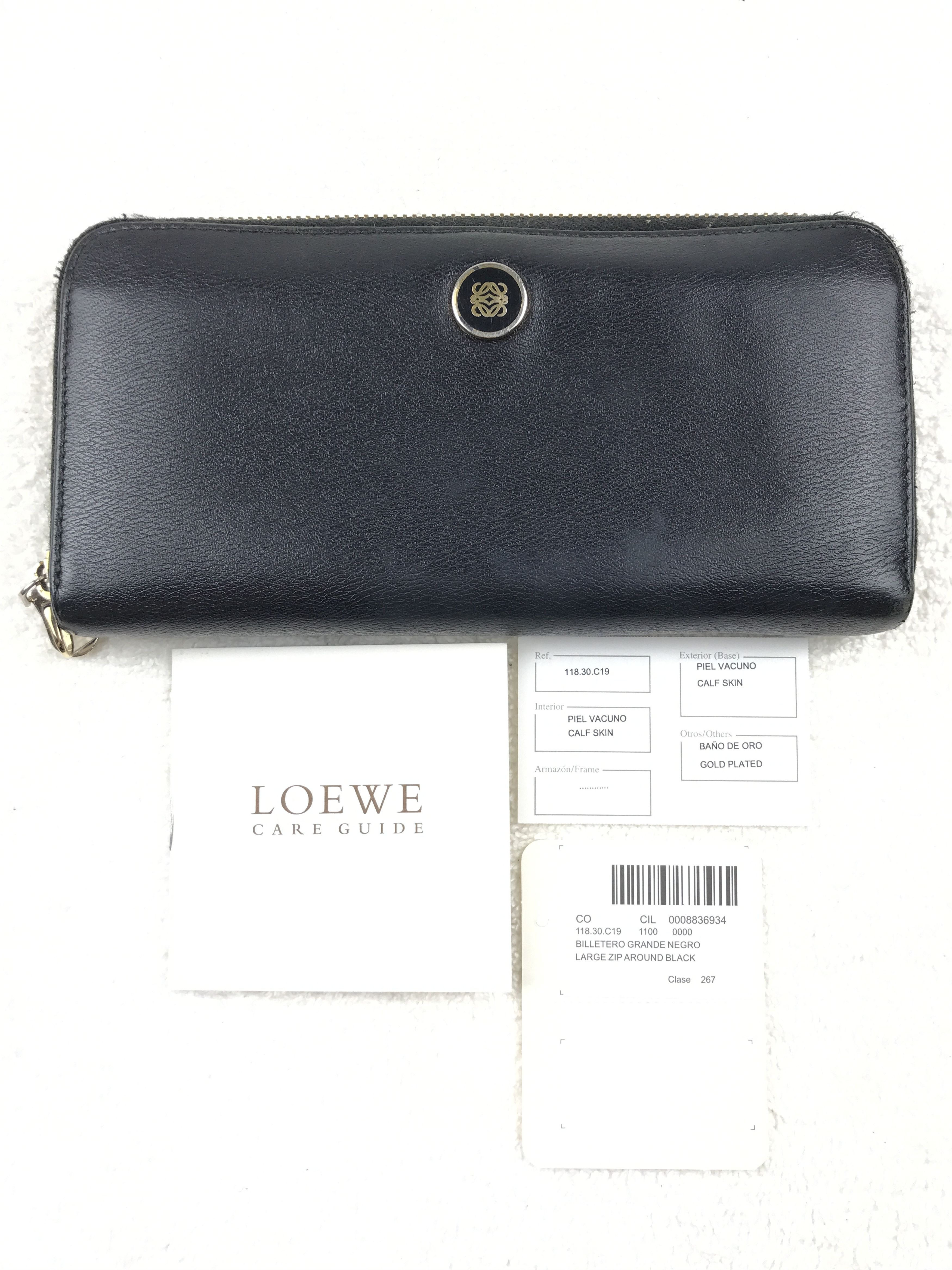 Designer × Loewe × Vintage Vintage Loewe Bifold Long Wallet Size ONE SIZE - 17 Thumbnail