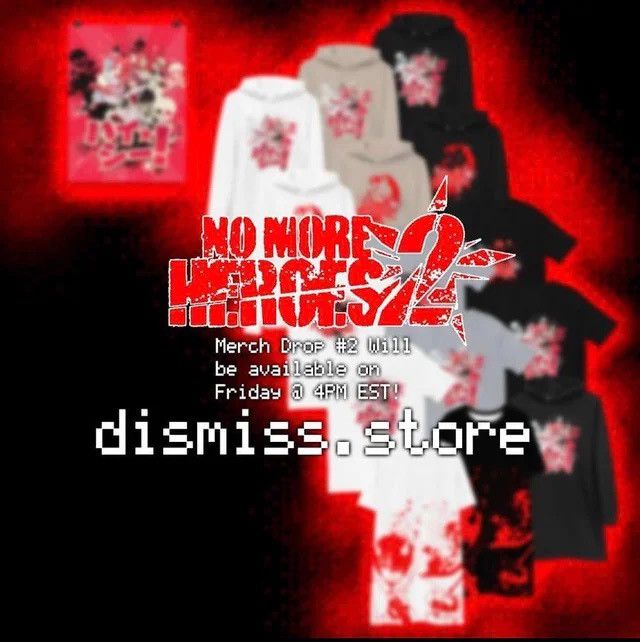 Band Tees 2021 Hi-C No More Heroes 2 tee RCB Size US XL / EU 56 / 4 - 5 Thumbnail