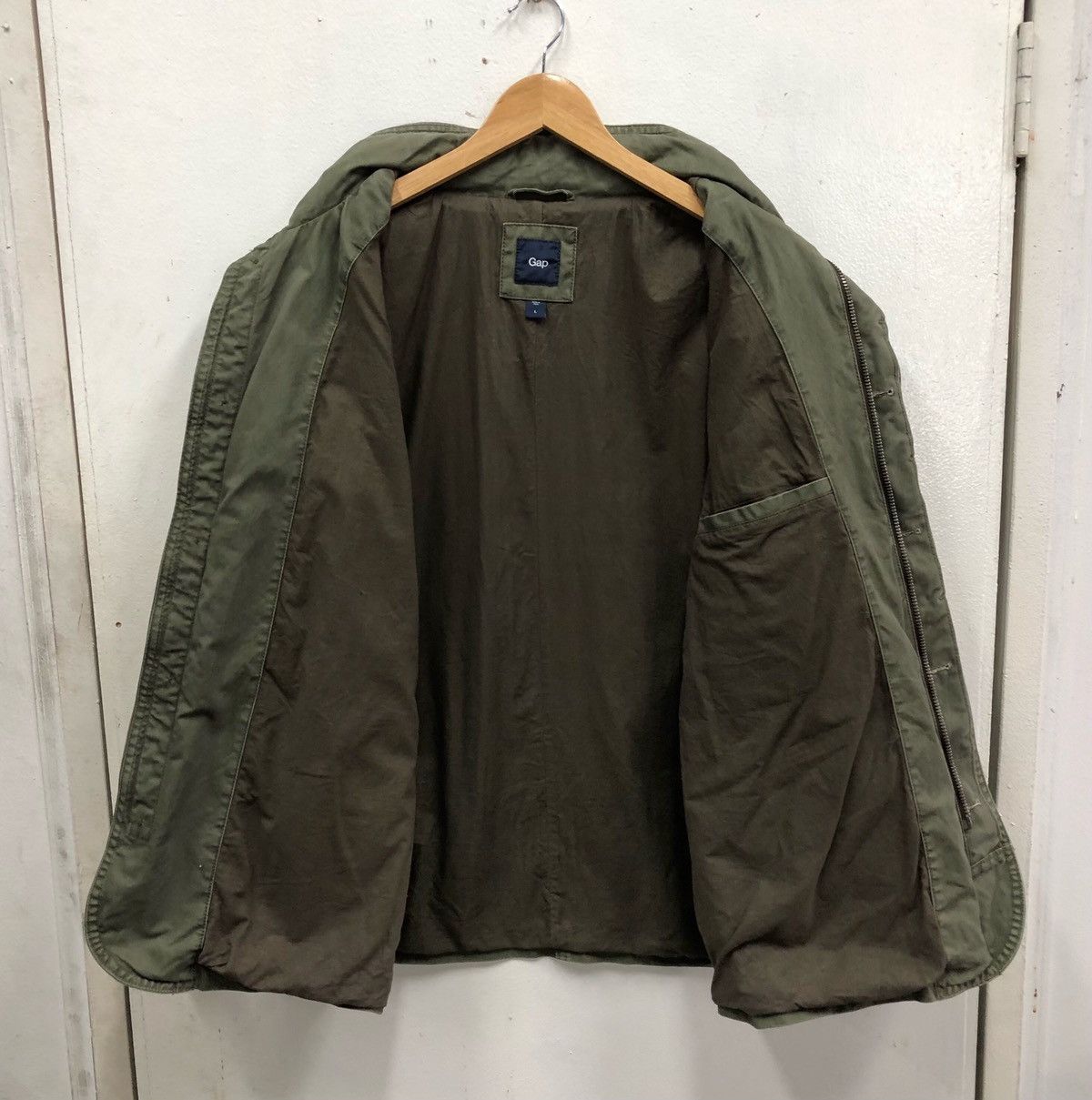 Gap GAP Men’s Green Utility Military Jacket Size US M / EU 48-50 / 2 - 10 Thumbnail