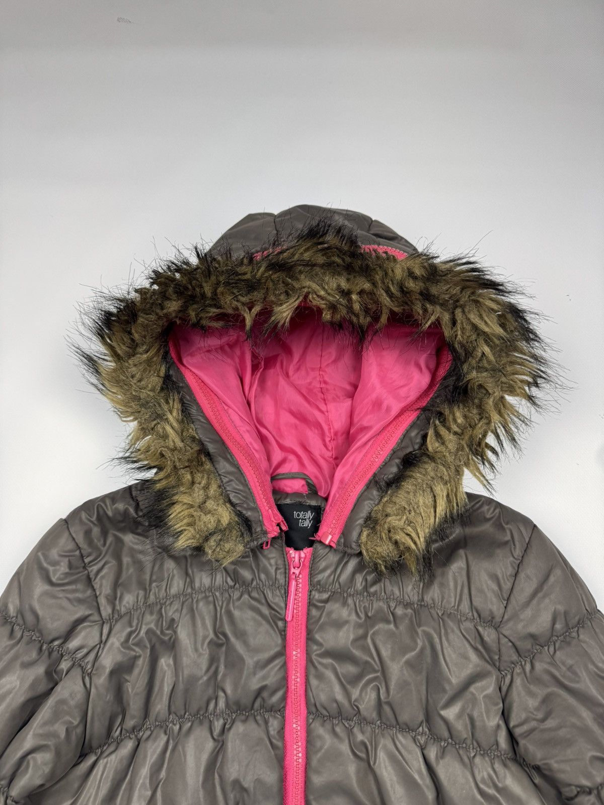 Diesel Vintage If Six Was Nine Y2k Faux Fur Bomber Jacket Size XS / US 0-2 / IT 36-38 - 2 Thumbnail