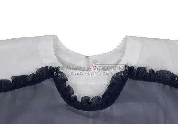 Comme des Garcons Comme Des Garcons White vintage faux two-piece dress Size S / US 4 / IT 40 - 5 Thumbnail