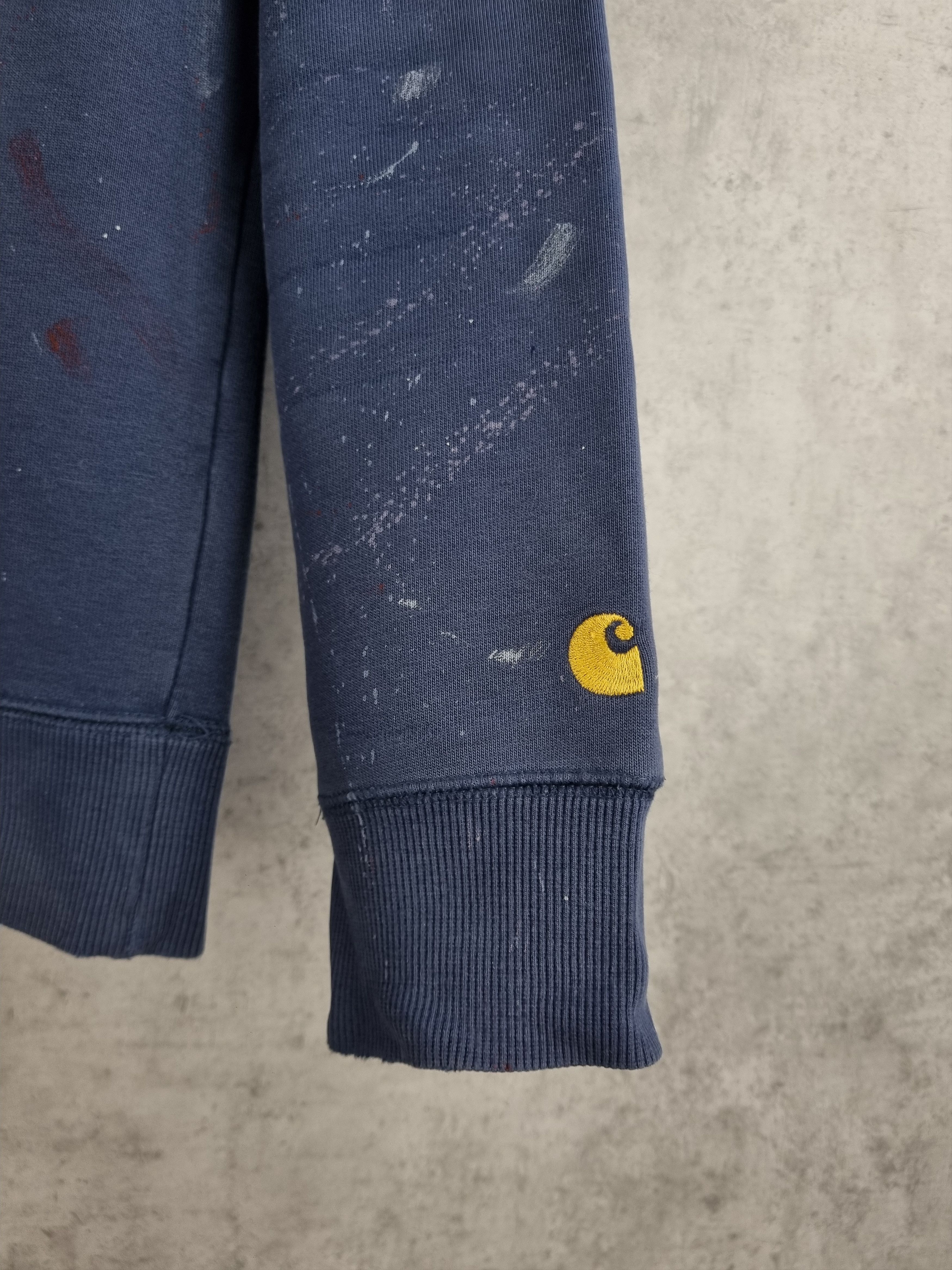 Carhartt 1 of 1 Rare Custom Painted CARHARTT crewneck Size US L / EU 52-54 / 3 - 14 Thumbnail