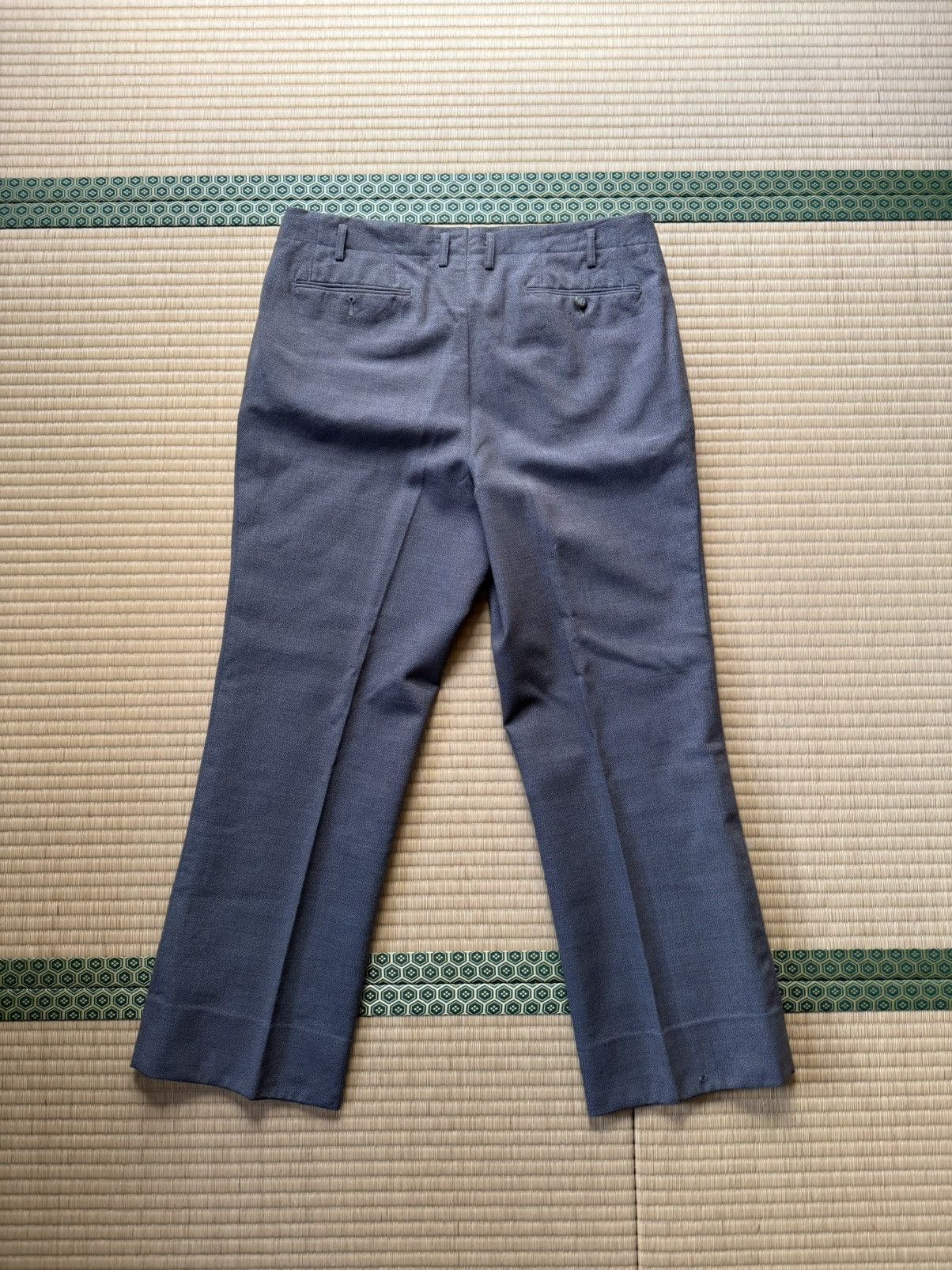 Other Spring&Summer Japanese Vintage MIYUKIKEORI All-Wool Slack, Size US 32 / EU 48 - 4 Thumbnail
