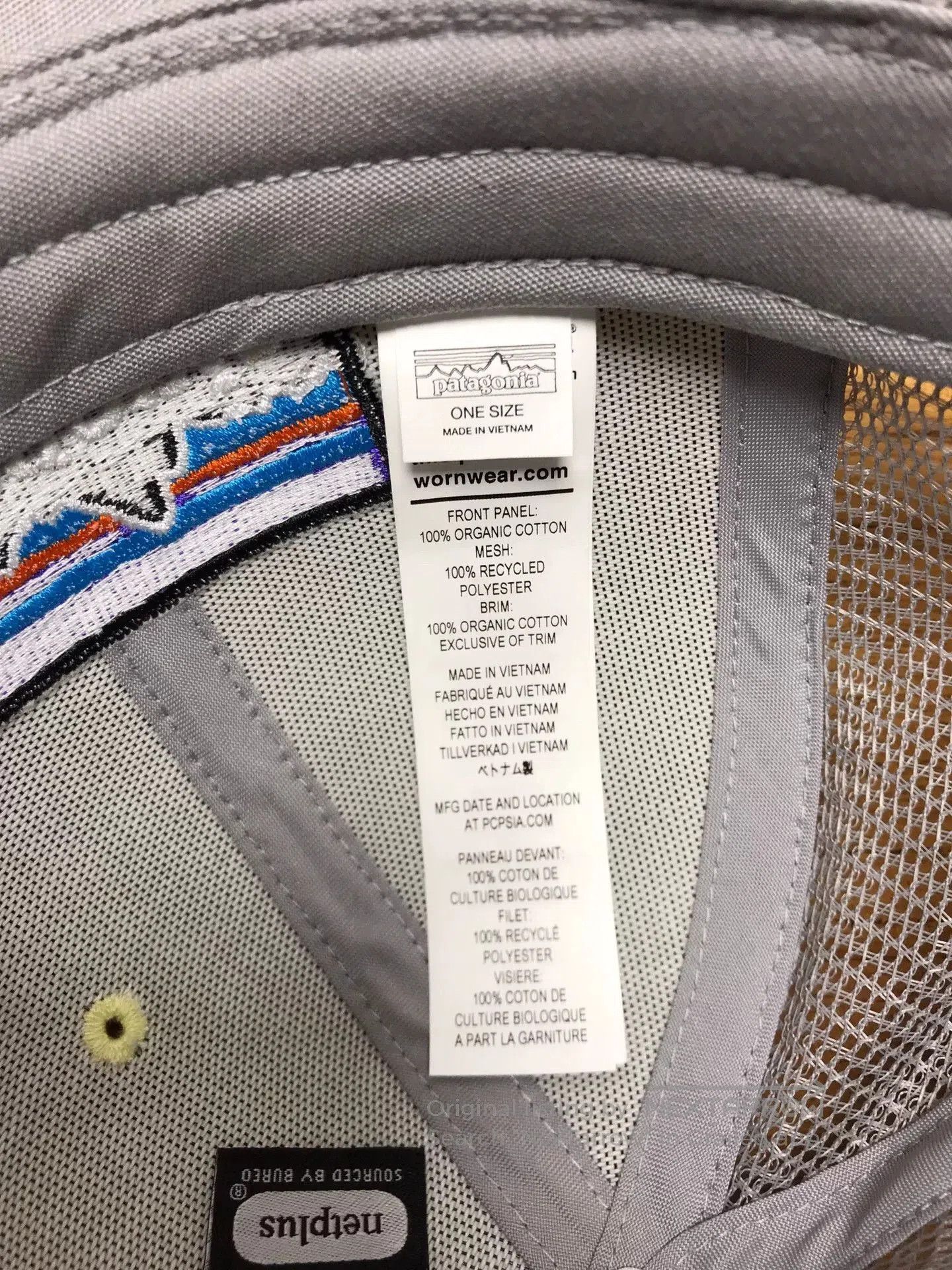 Patagonia Patagonia P-6 Logo Mesh Baseball Cap. Size ONE SIZE - 8 Thumbnail