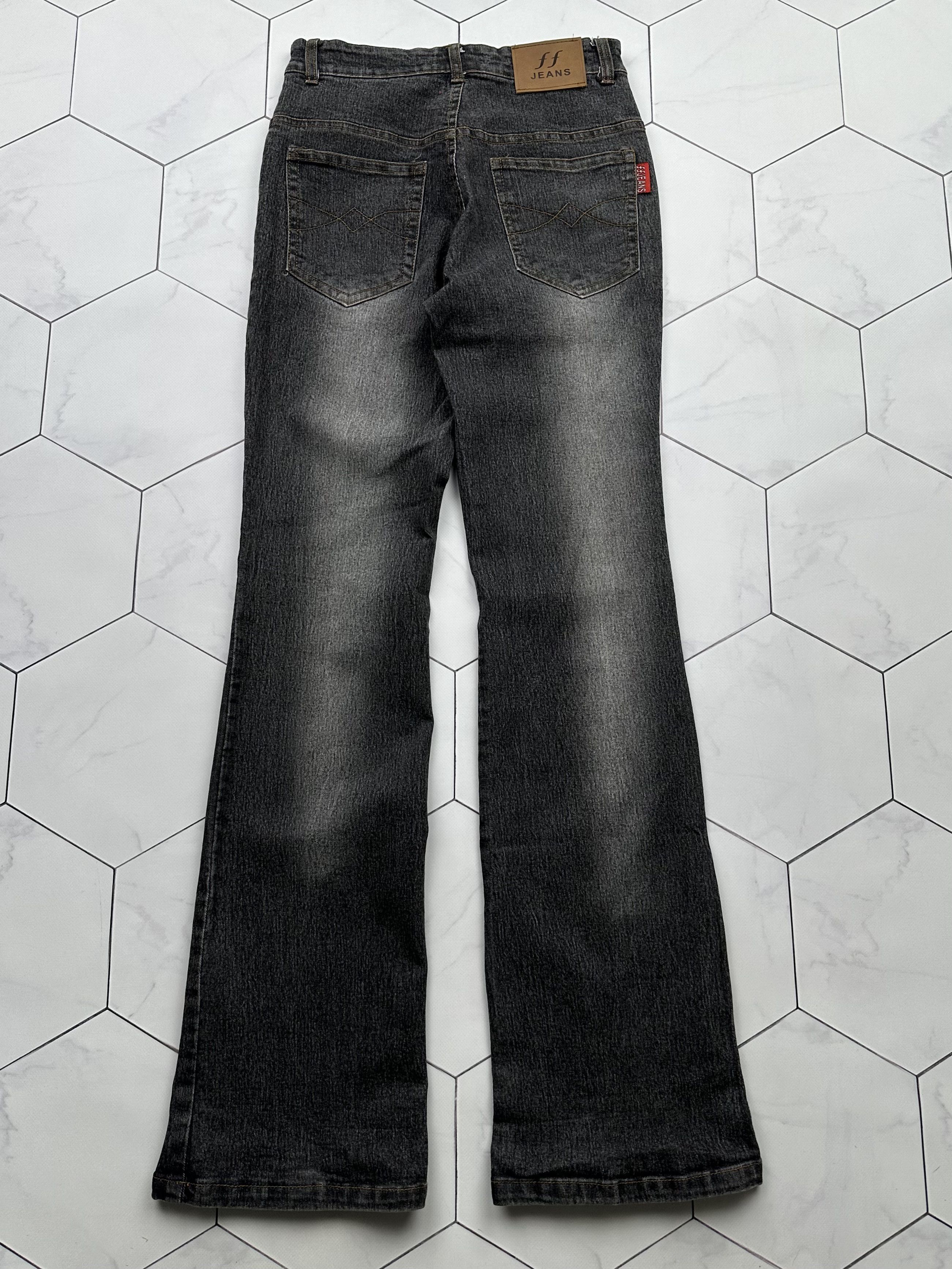 Japanese Brand Vintage Faded Flare Jeans(E2)(B8) Size 26" / US 2 / IT 38 - 4 Thumbnail