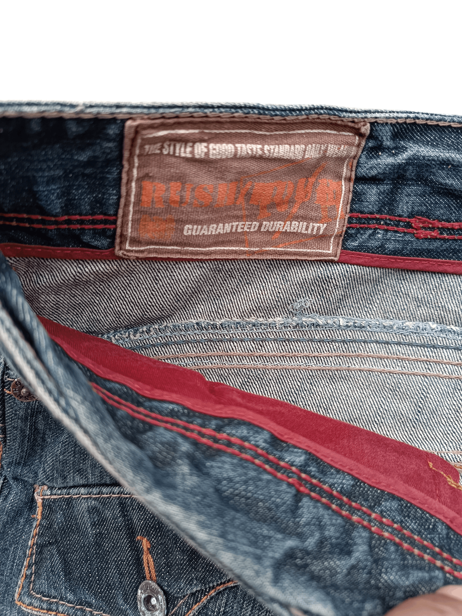 Japanese Brand Japanese Brand Rush Hour Whiskers Faded Jeans Size US 38 / EU 54 - 6 Thumbnail