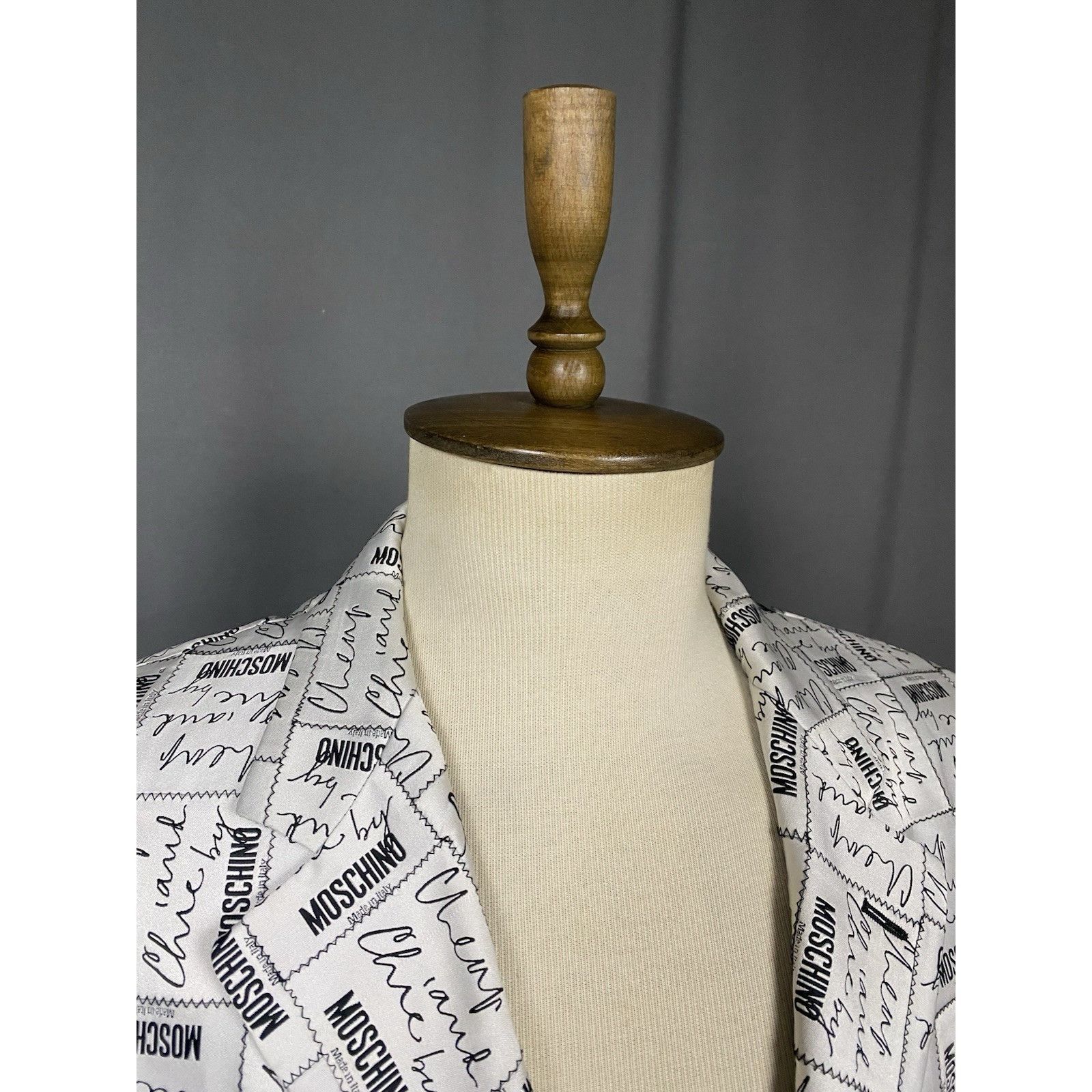 Moschino Rare & Iconic 1990's Moschino Cheap & Chic Label 3-button Bl Size 52R - 6 Thumbnail
