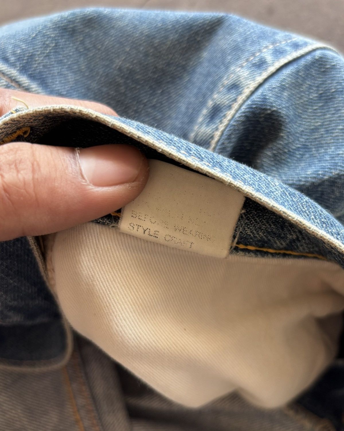 Evisu Evis Evisu Selvedge Denim Jeans Size US 30 / EU 46 - 11 Thumbnail