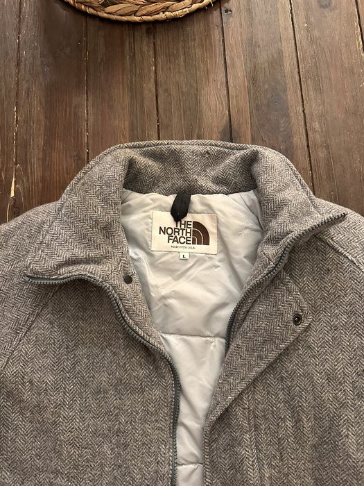 Vintage Vintage Wool North Face Jacket Brown Label | Grailed