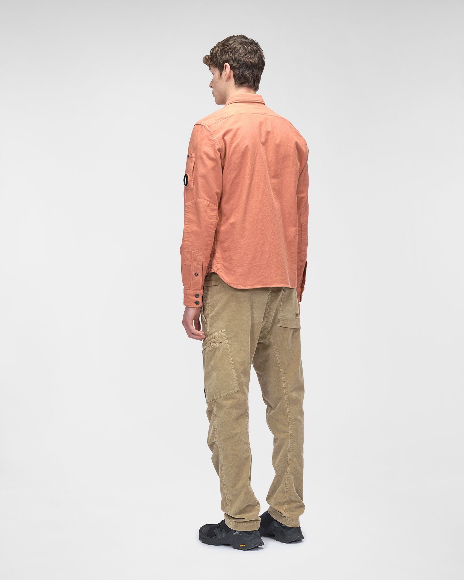 C.P. Company o1y1224 Solid Color Shirt in Coral Size US S / EU 44-46 / 1 - 4 Thumbnail