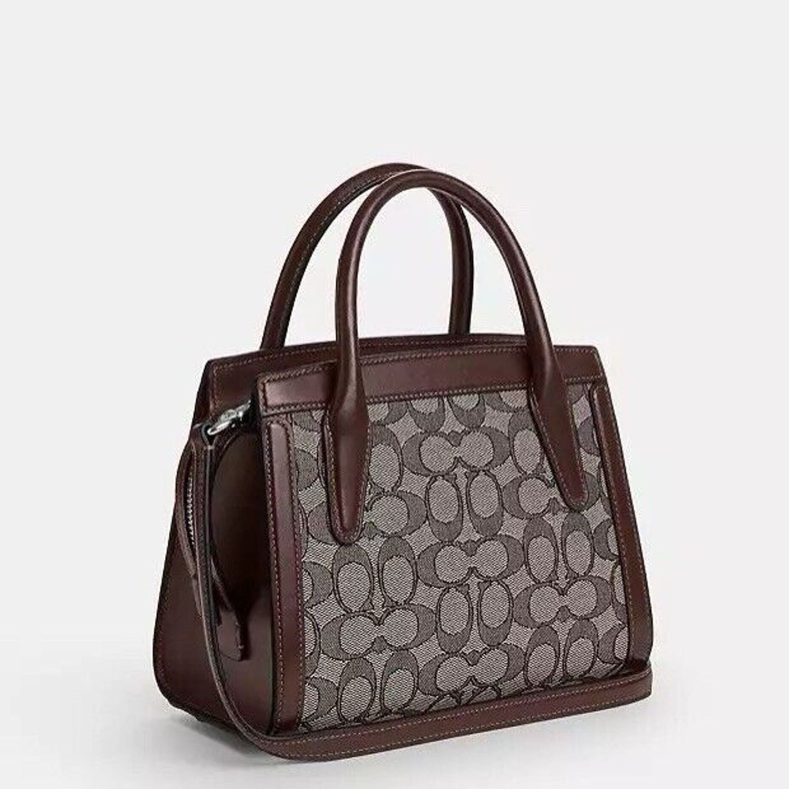 Coach NWT COACH Andrea Carryall Bag CT766 Silver /Oak/Maple Size ONE SIZE - 8 Thumbnail