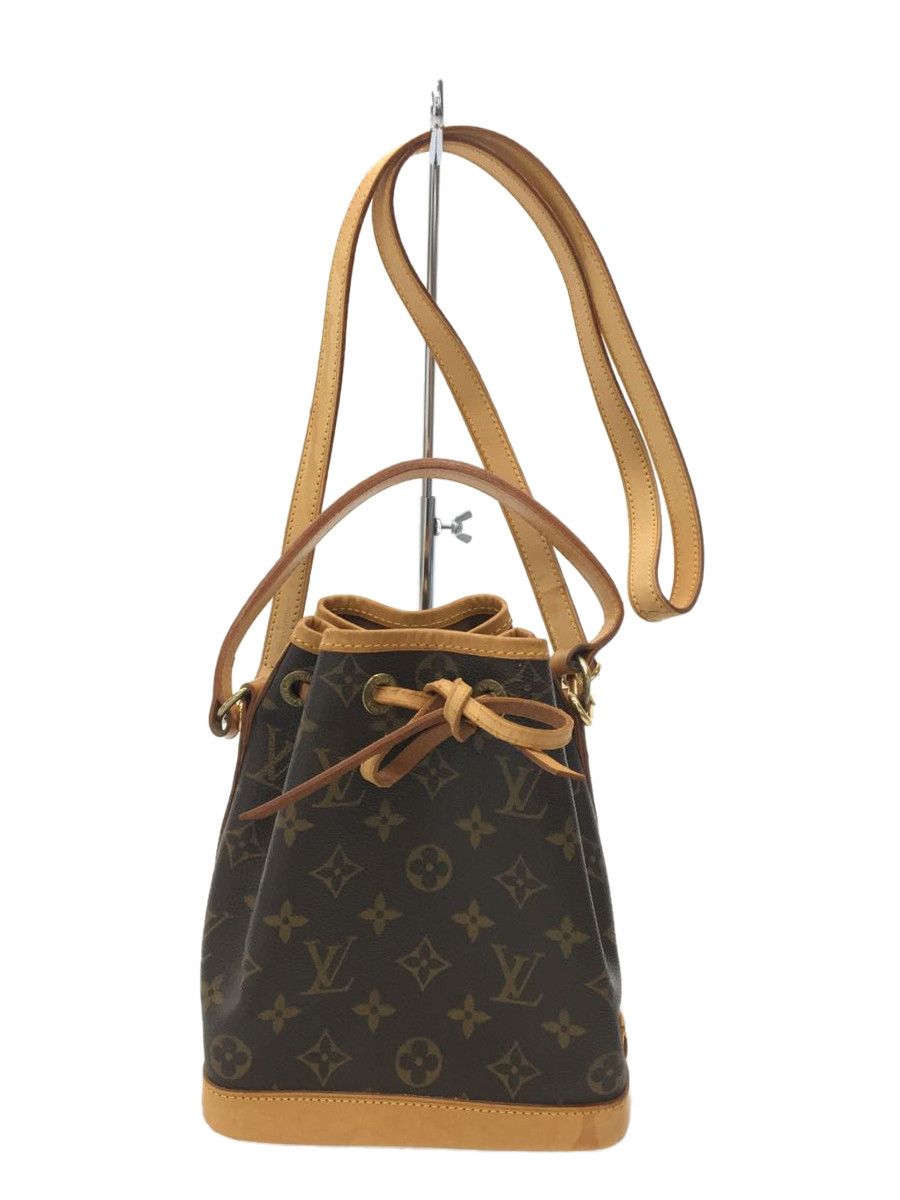 Louis Vuitton Mini Noe Monogram Brown Shoulder Bag