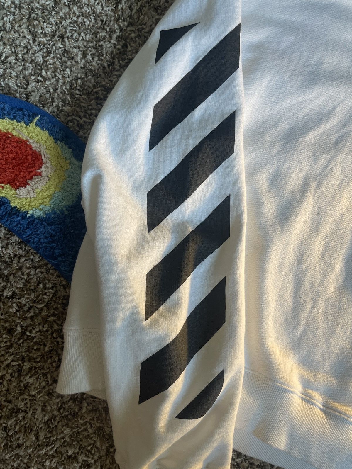 Off-White Off White Diag Helvetica Skate Long-Sleeve Tee Size US M / EU 48-50 / 2 - 3 Thumbnail