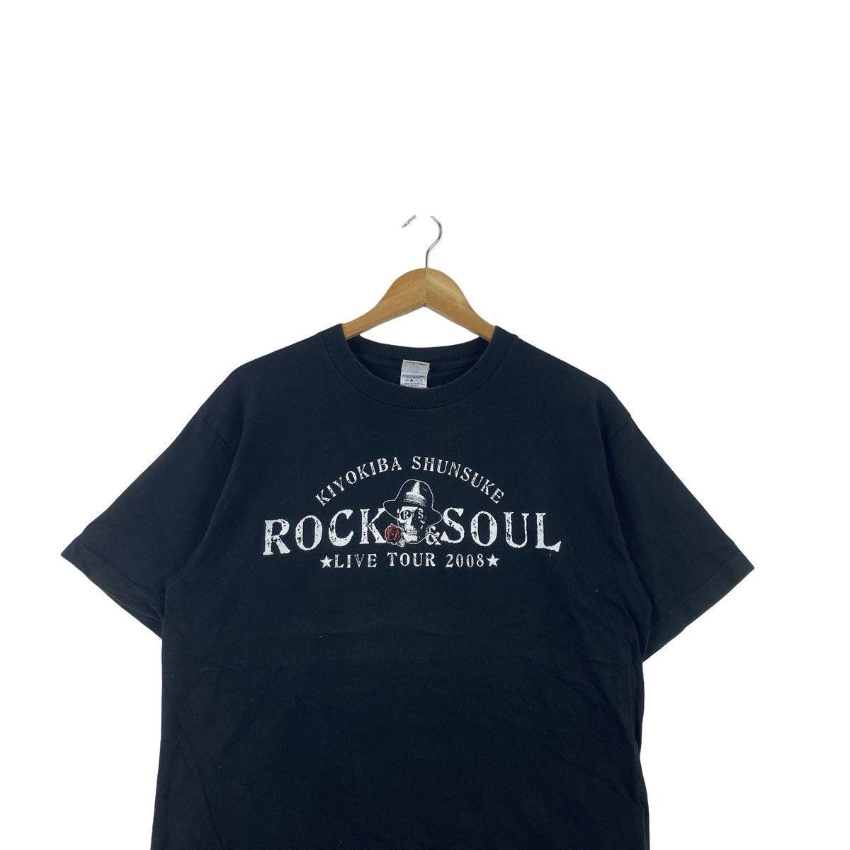Band Tees Vintage KIYOKIBA SHUNSUKE Rock & Soul Live Tour 2008 Graphic Size US L / EU 52-54 / 3 - 2 Thumbnail