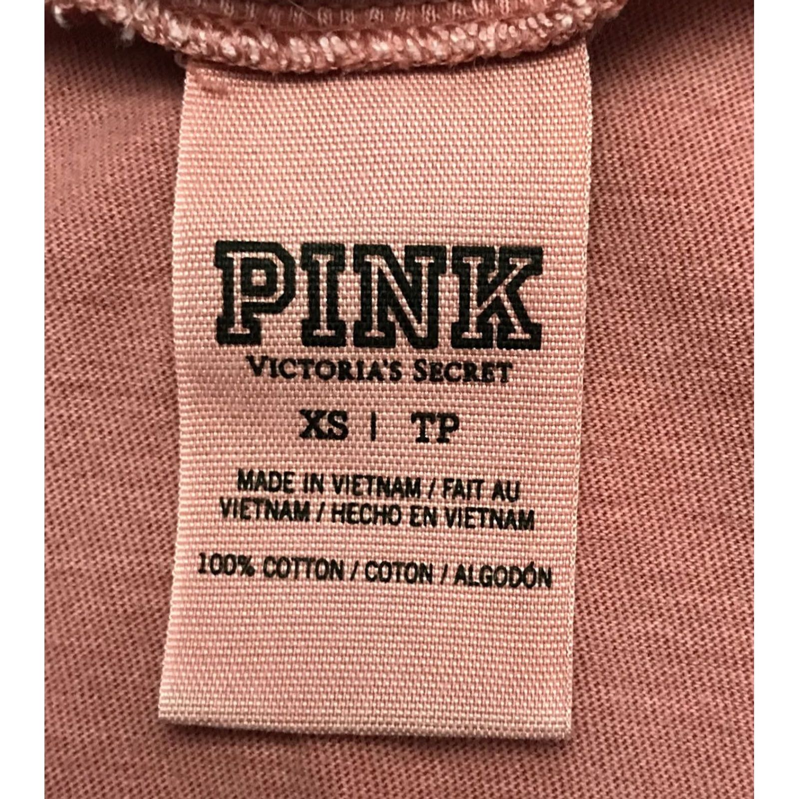 Victoria's Secret Victoria'S Secret Shirt Womens XS Pink top tee white dog Logo Jrs Size XS / US 0-2 / IT 36-38 - 3 Thumbnail