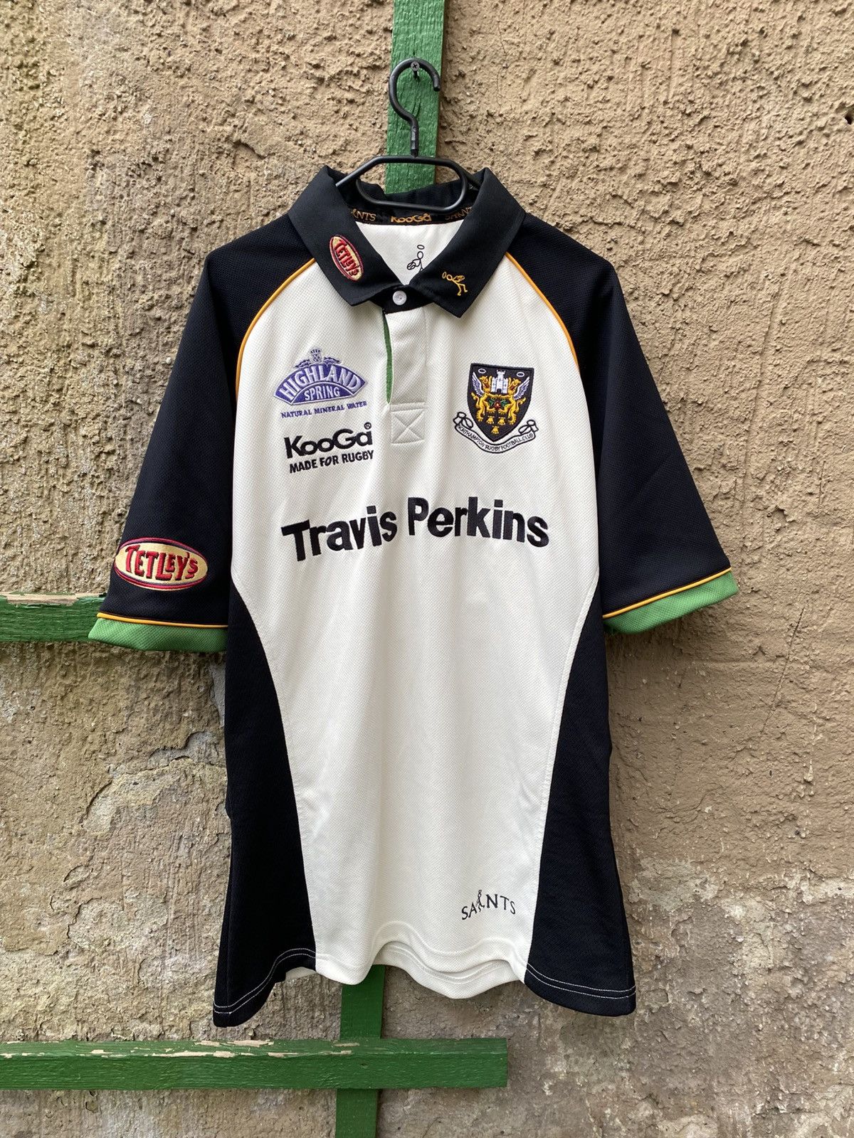 Vintage Northampton Saints Kooga 2004/2005 Rugby Jersey Shirt Away Size US XL / EU 56 / 4 - 1 Thumbnail
