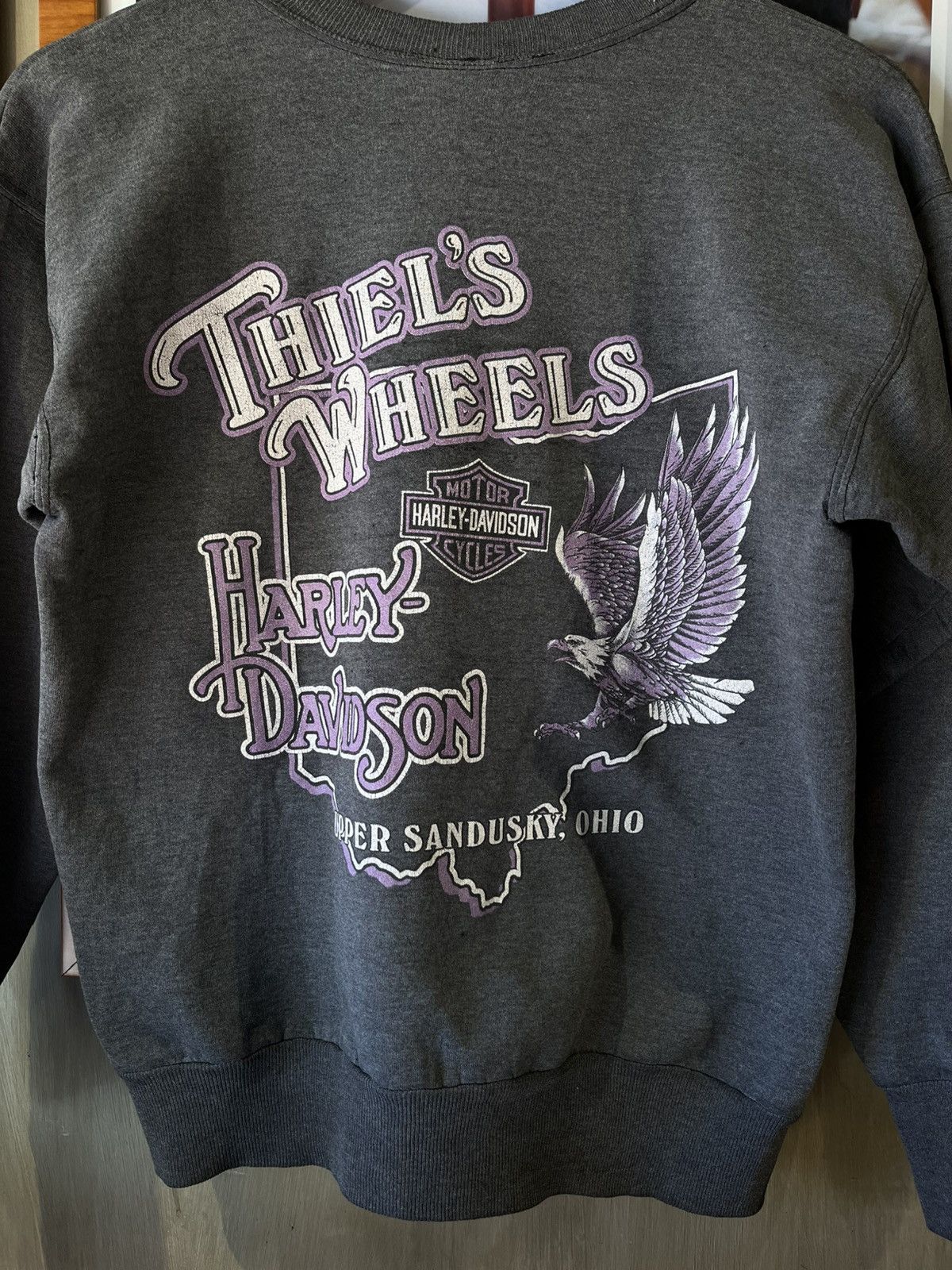 Harley Davidson × Vintage 1997 Harley Davidson Crewneck Size US S / EU 44-46 / 1 - 7 Thumbnail