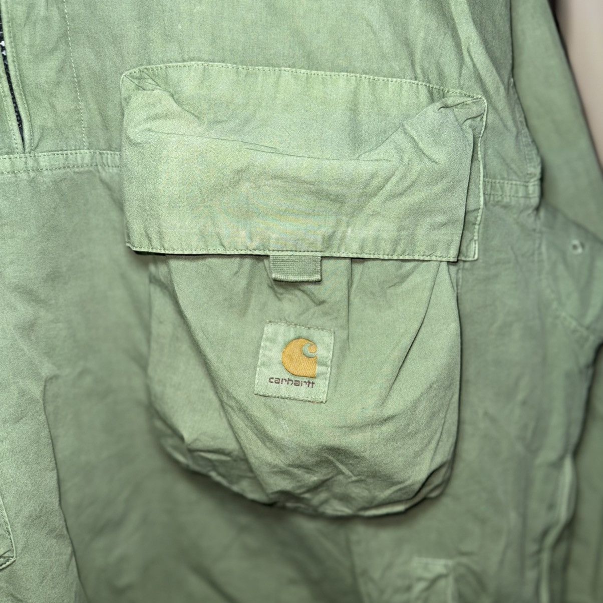 Carhartt Carhartt Berm Pullover Military Type Anorak Jacket Size US XL / EU 56 / 4 - 9 Thumbnail