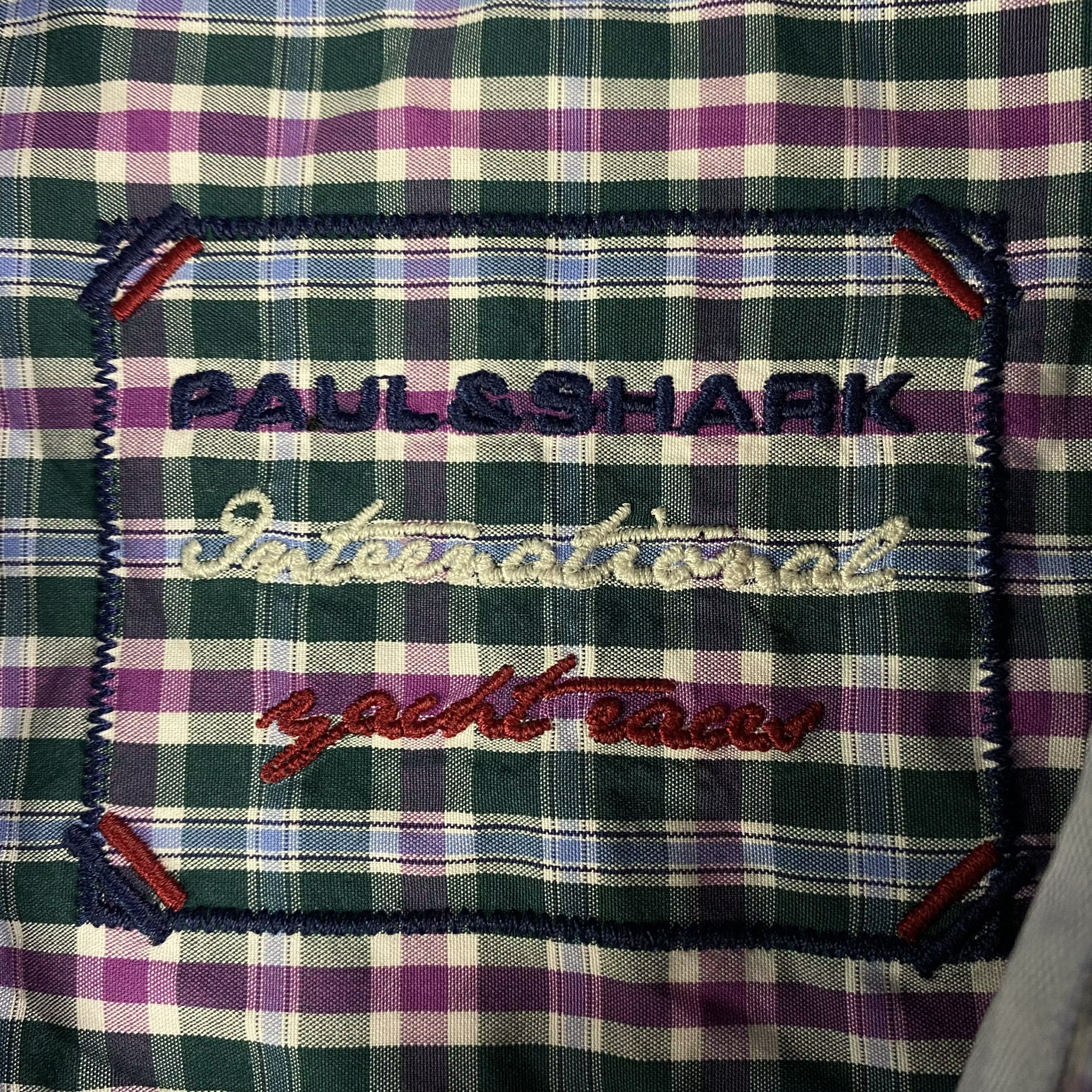 Paul & Shark × Vintage Men’s Shirt Long Sleeve Paul Shark Vintage Size 46 Size US XXL / EU 58 / 5 - 4 Thumbnail